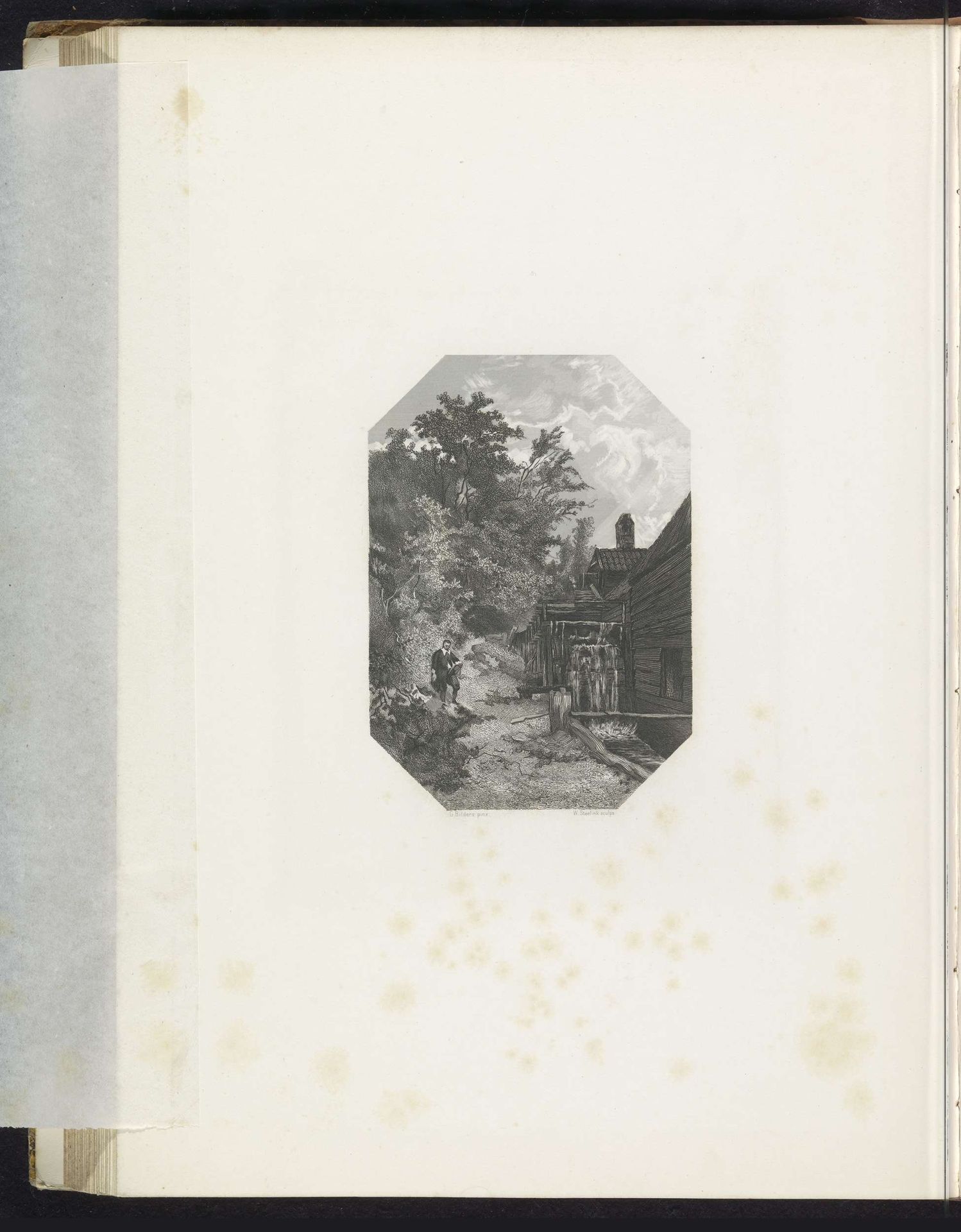 Jacob van Ruysdael, ca. 1670 by Willem (I) Steelink