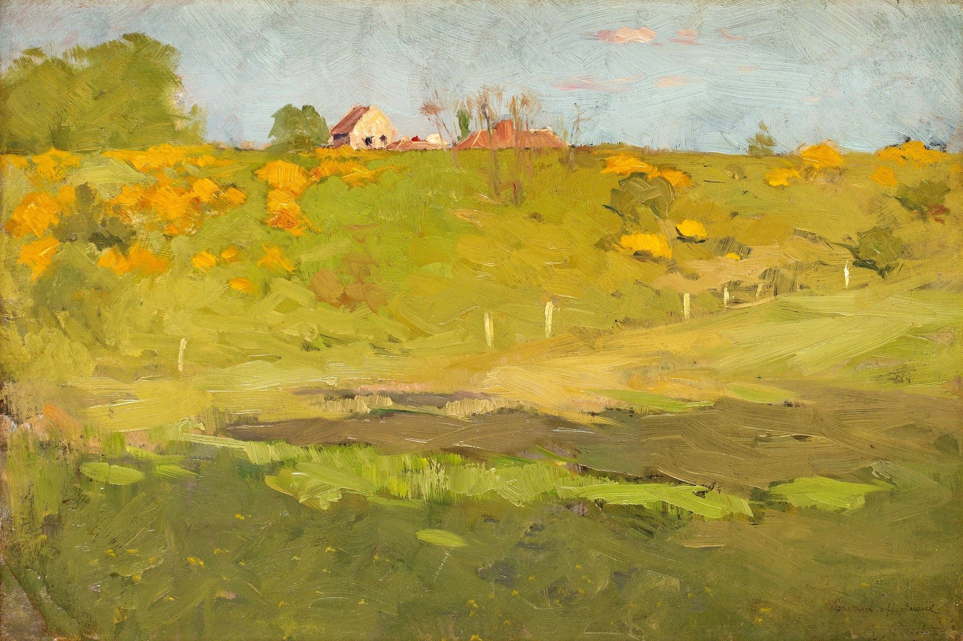 French Landscape by Georg Pauli