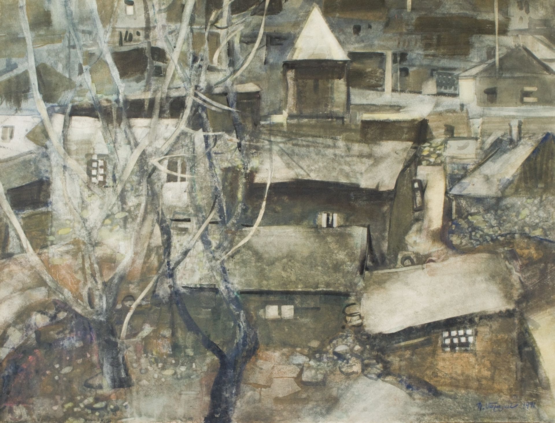 Old Yerevan, Kond by Petros Malayan