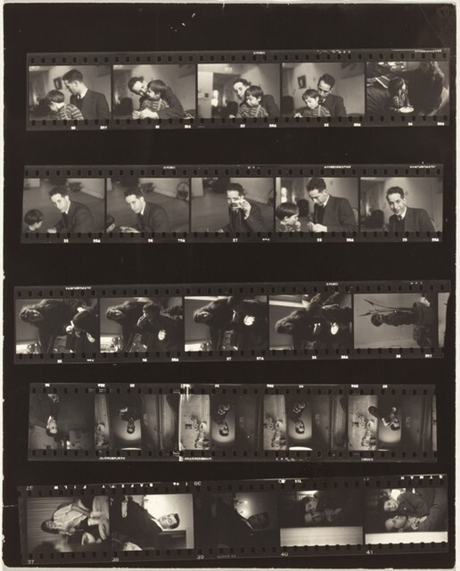 Children and family no number by Robert Frank