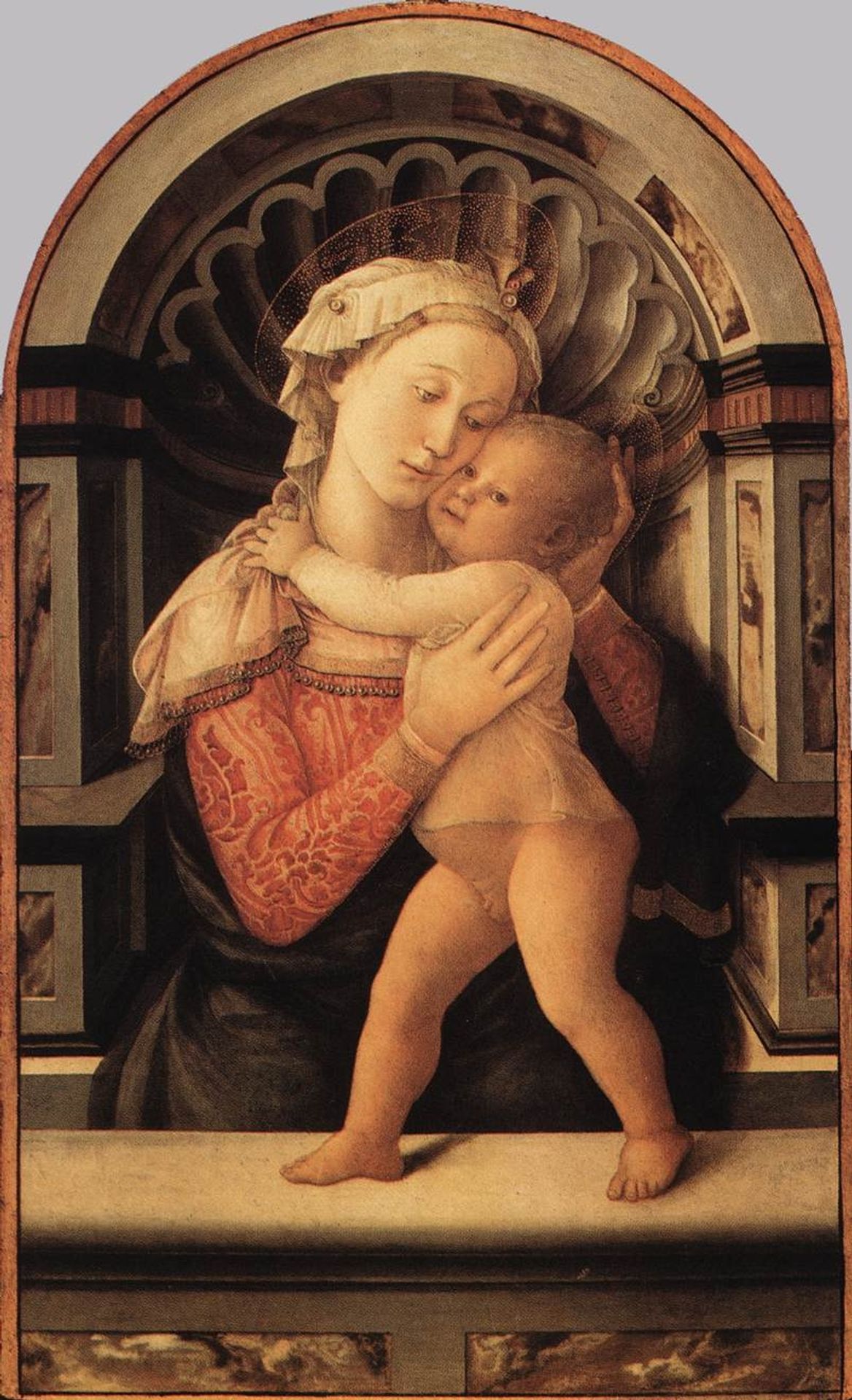 Madonna and Child by Filippo Lippi