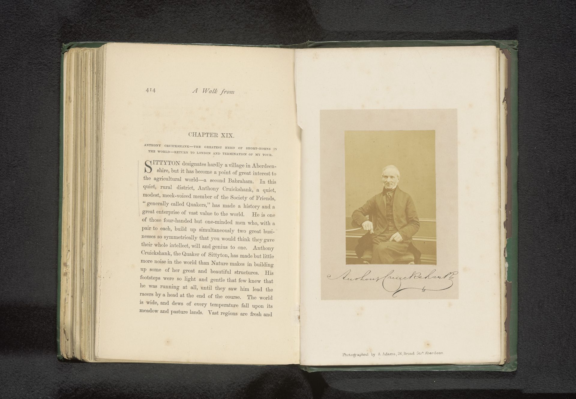 Portret van Anthony Cruickshank by A. Adams