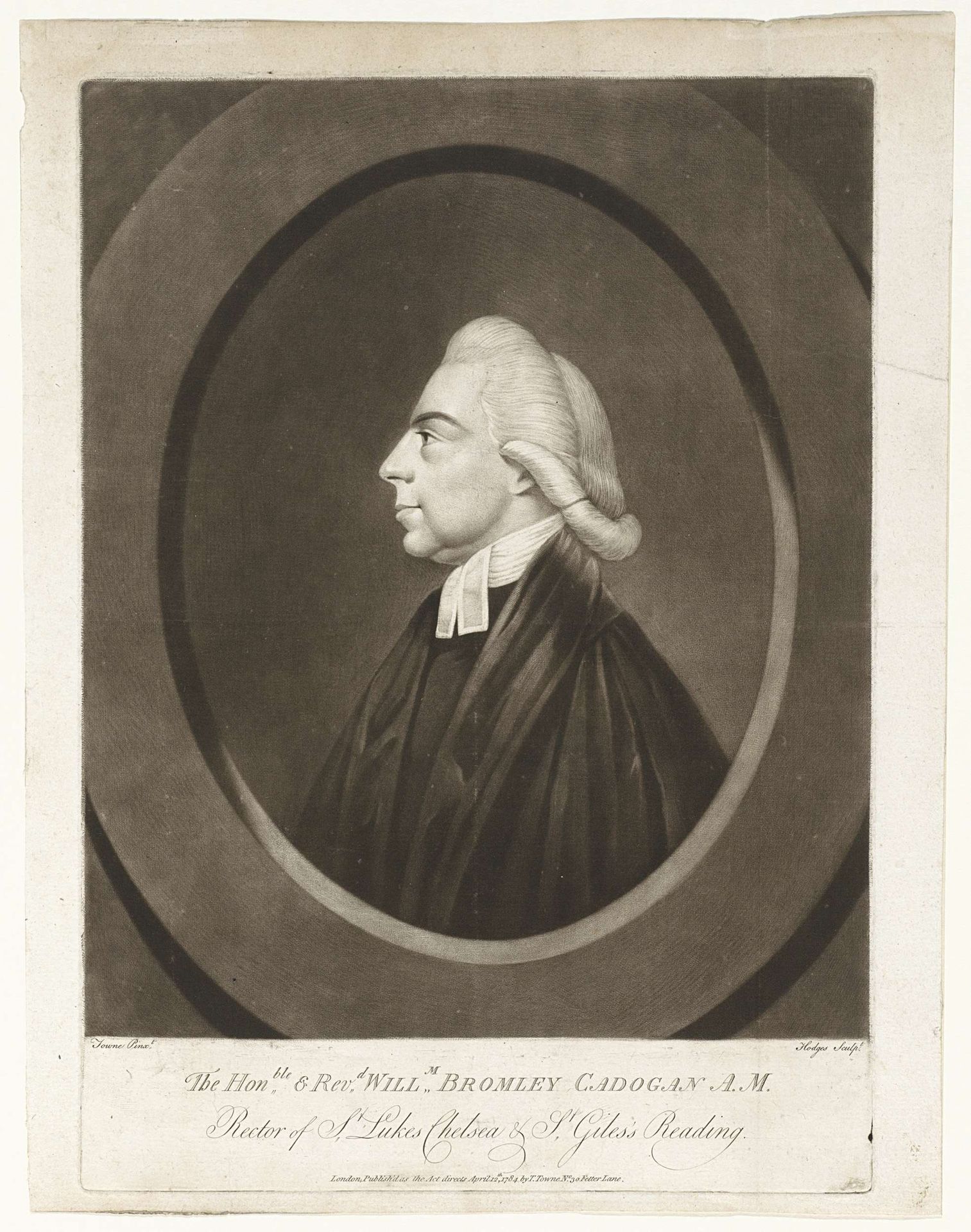 Portret van William Bromley Cadogan by Charles Howard Hodges