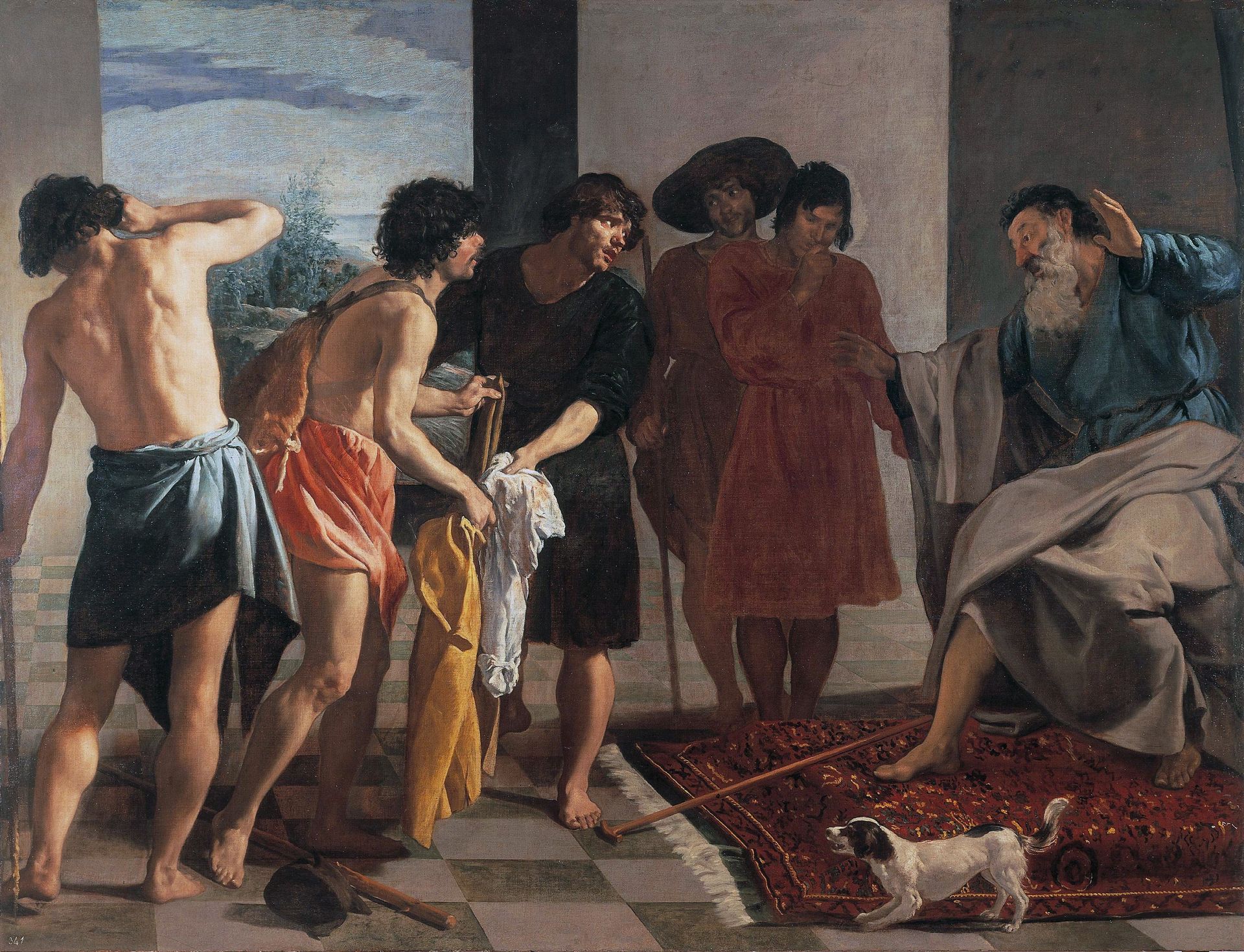 Joseph's Bloody Coat Brought to Jacob by Diego Velázquez