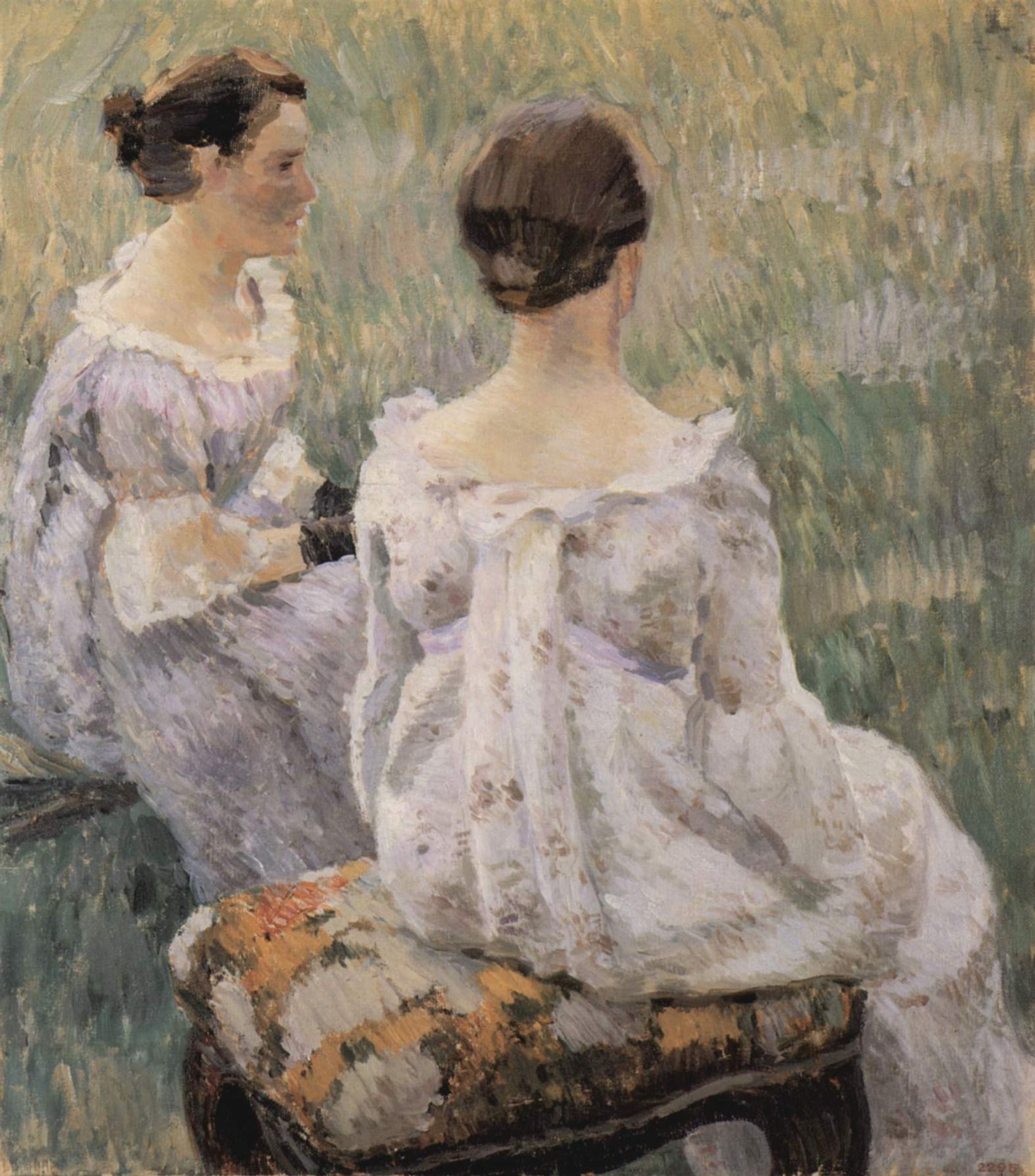 Two Ladies by Victor Borisov-Musatov