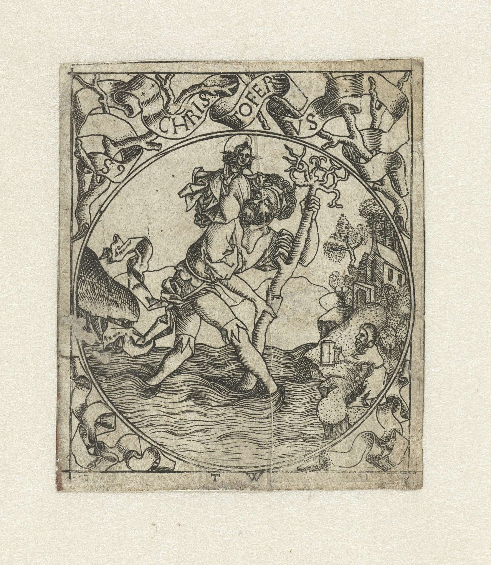 Heilige Christoffel by Telman von Wesel