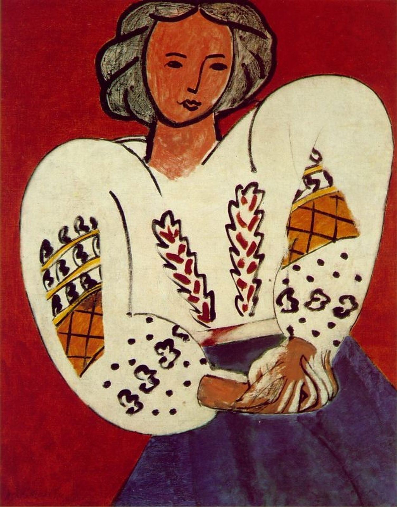 The Romanian Blouse by Henri Matisse