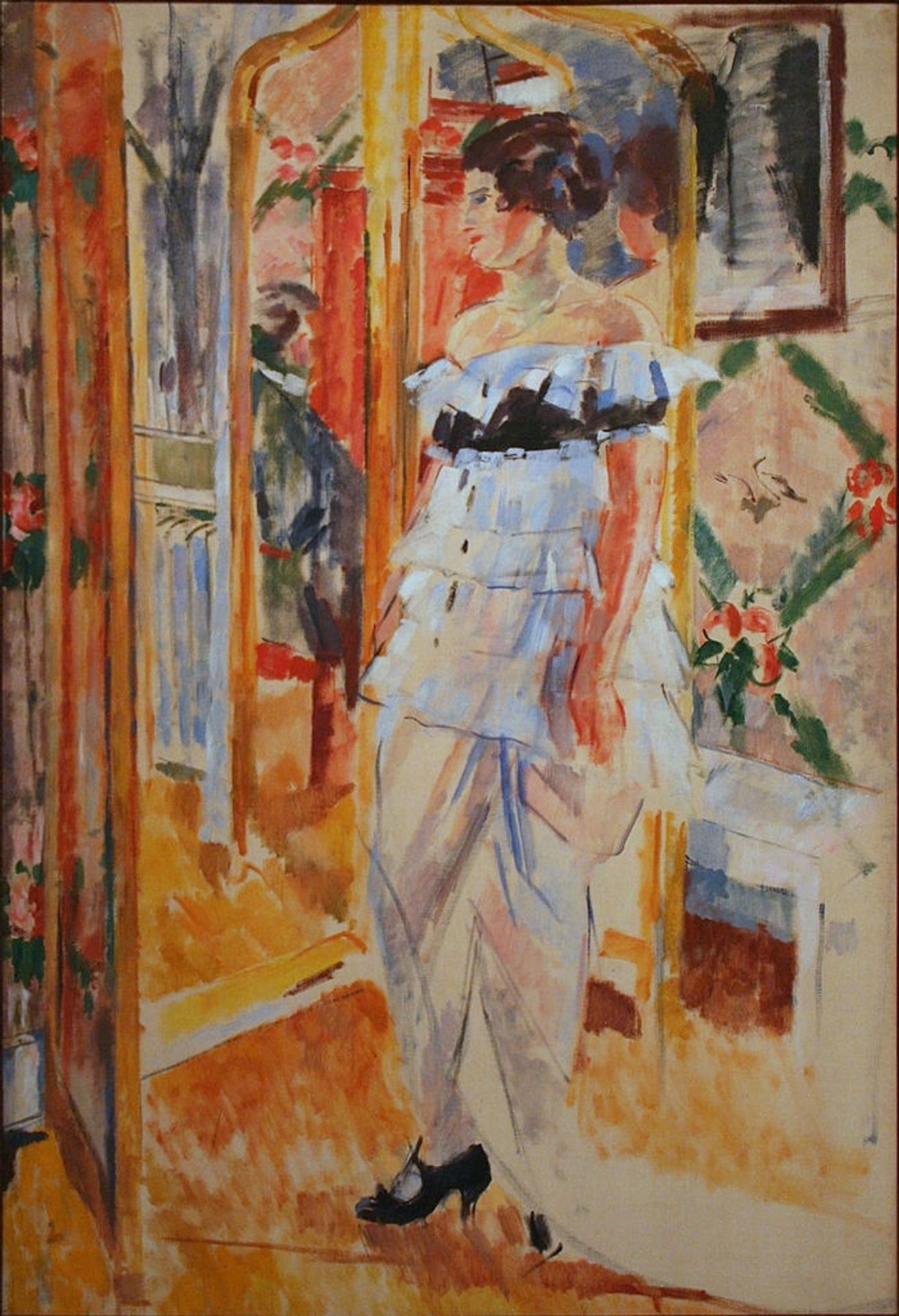 Portrait of Mrs. Giroux by Rik Wouters