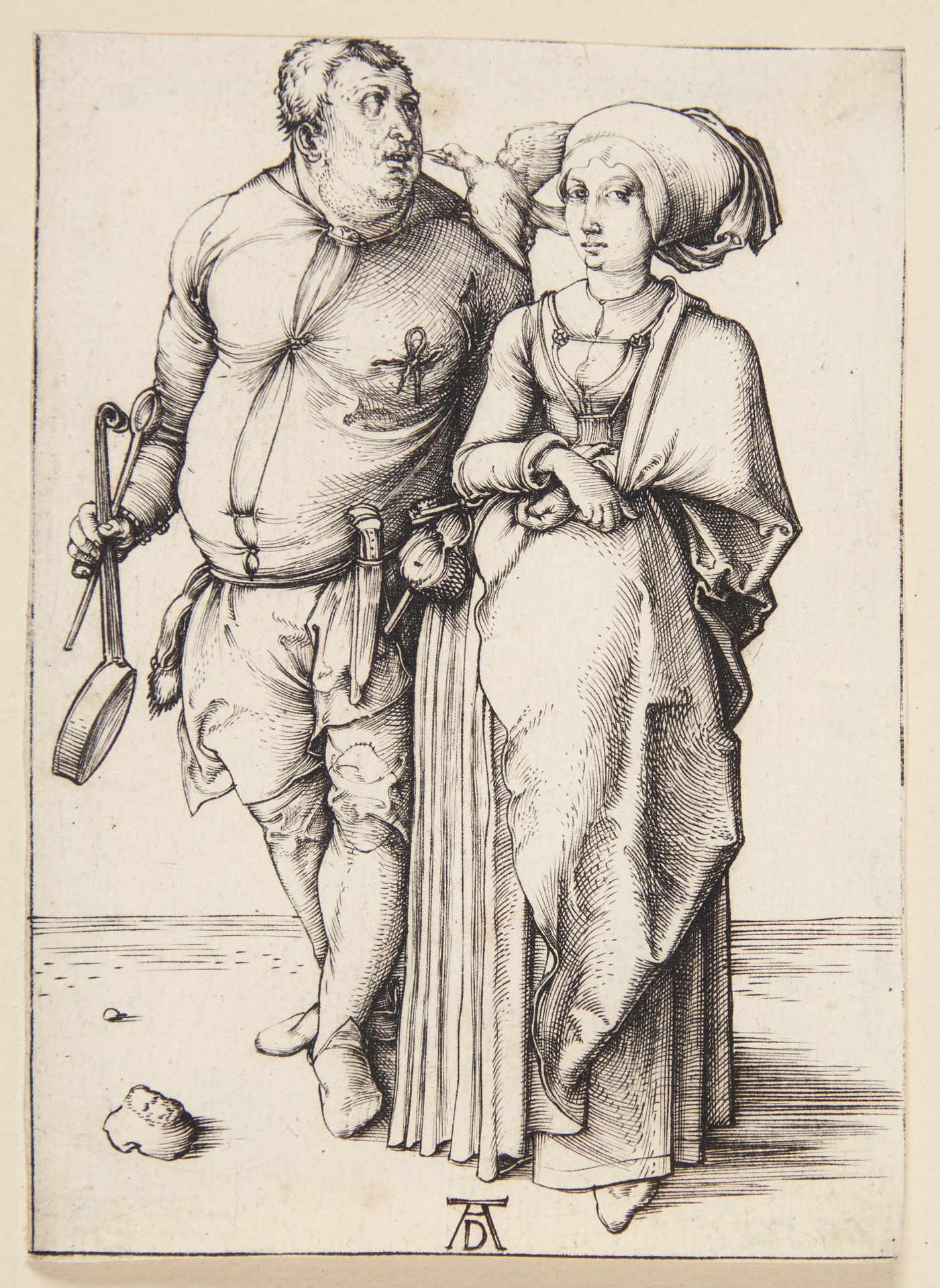 The cook and his wife by Albrecht Dürer