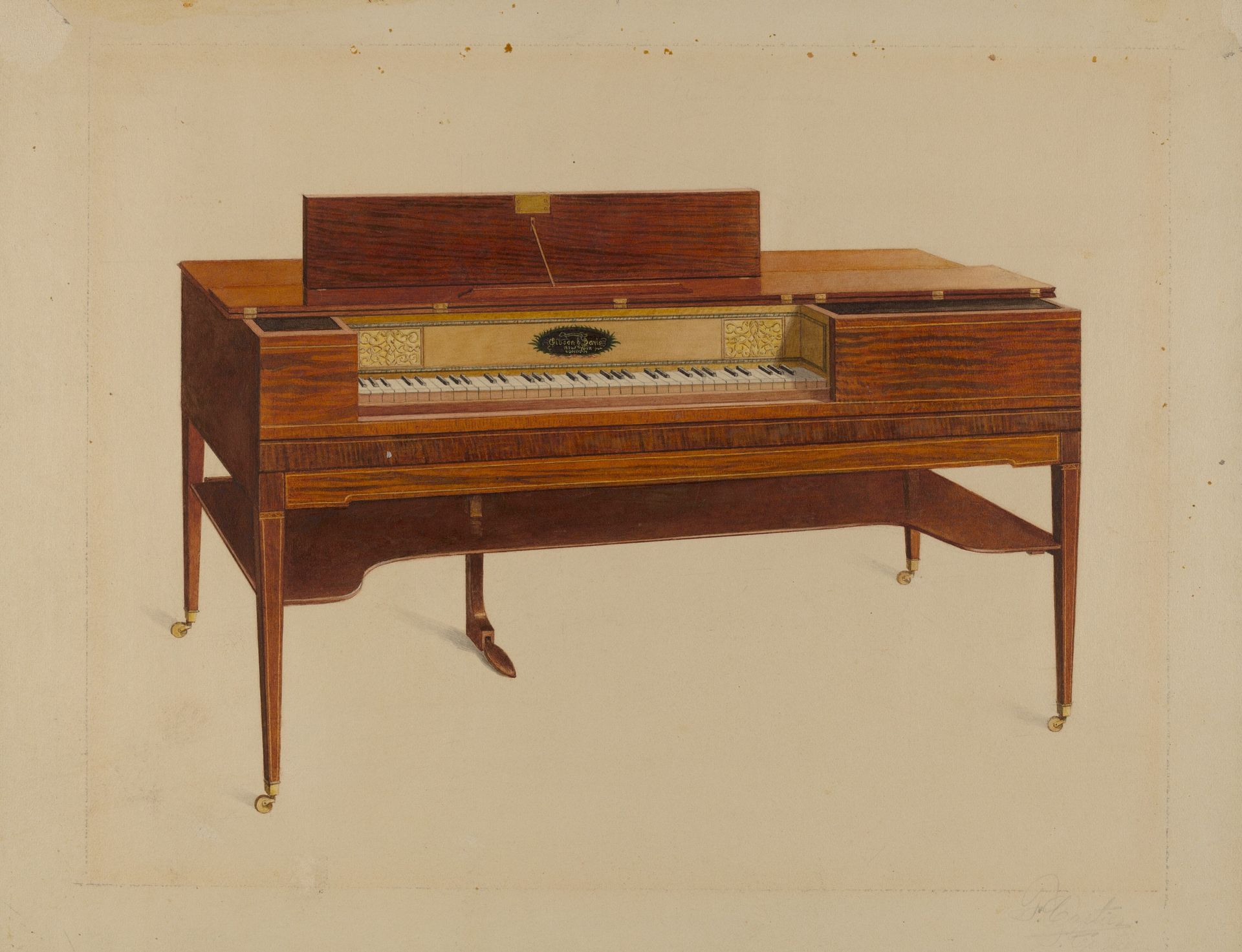 Piano Forte by Ferdinand Cartier