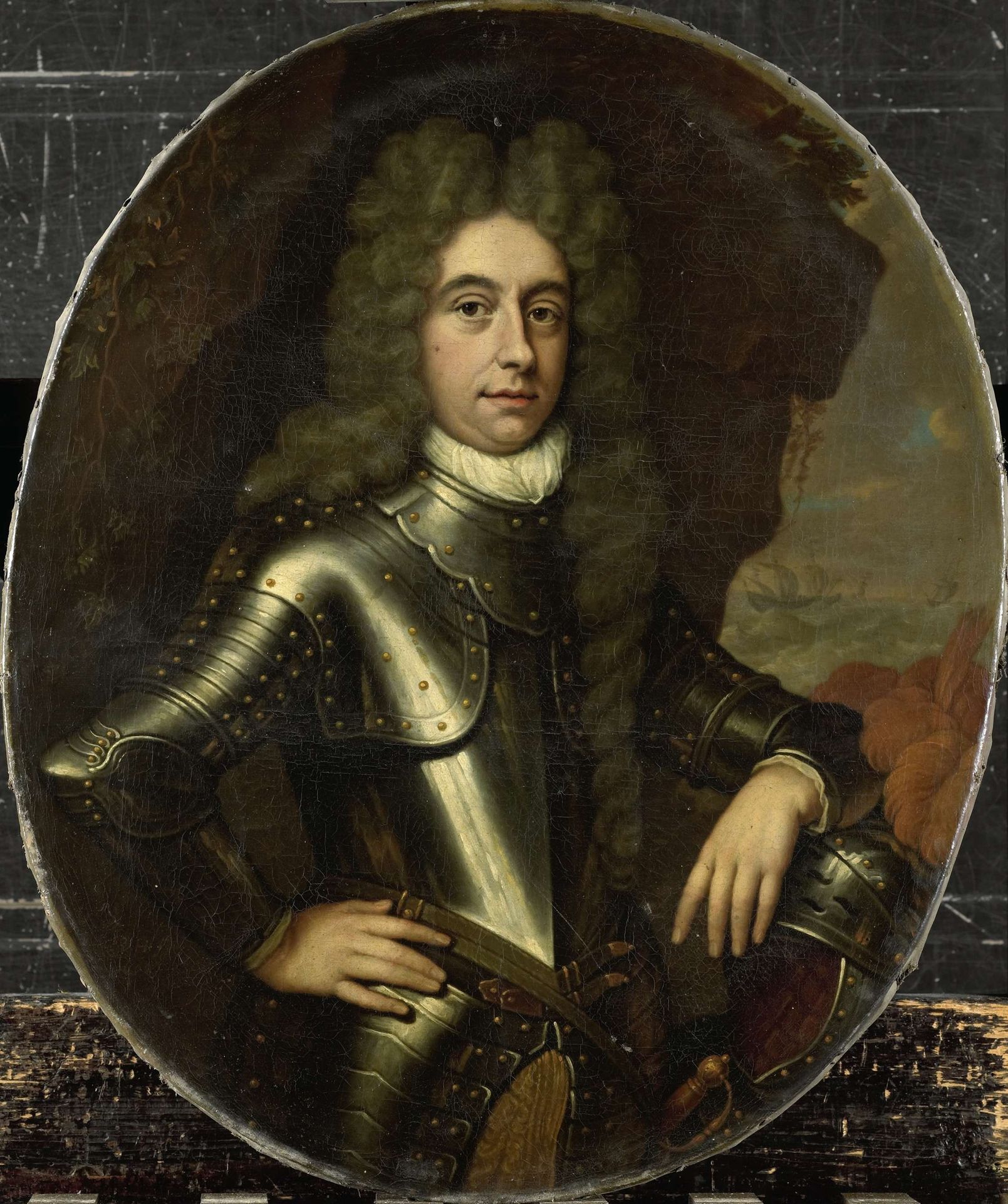 Portrait of Harmen Lijnslager (1664-1704) by Jan van Haensbergen