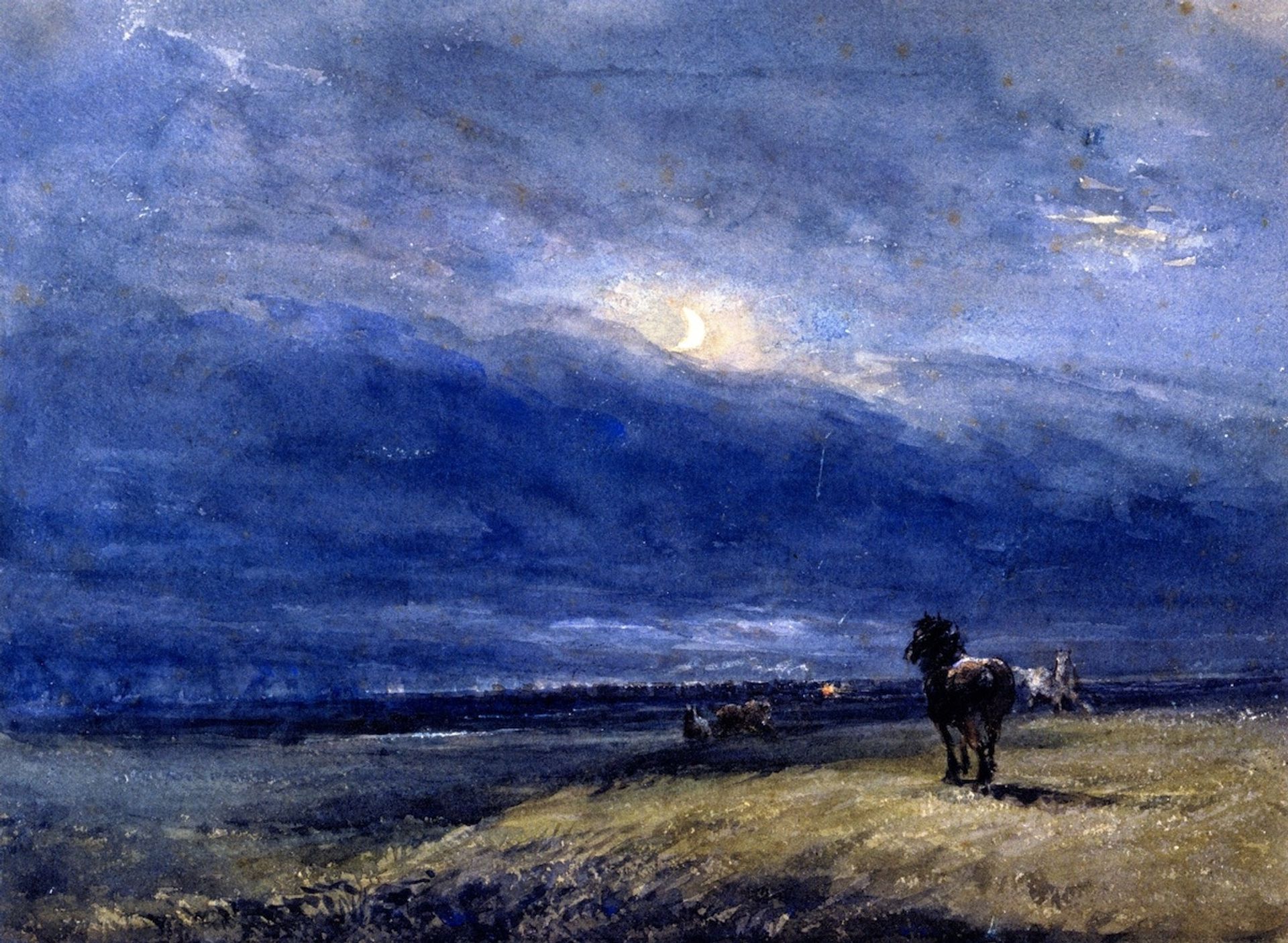 The NIght Train by David Cox