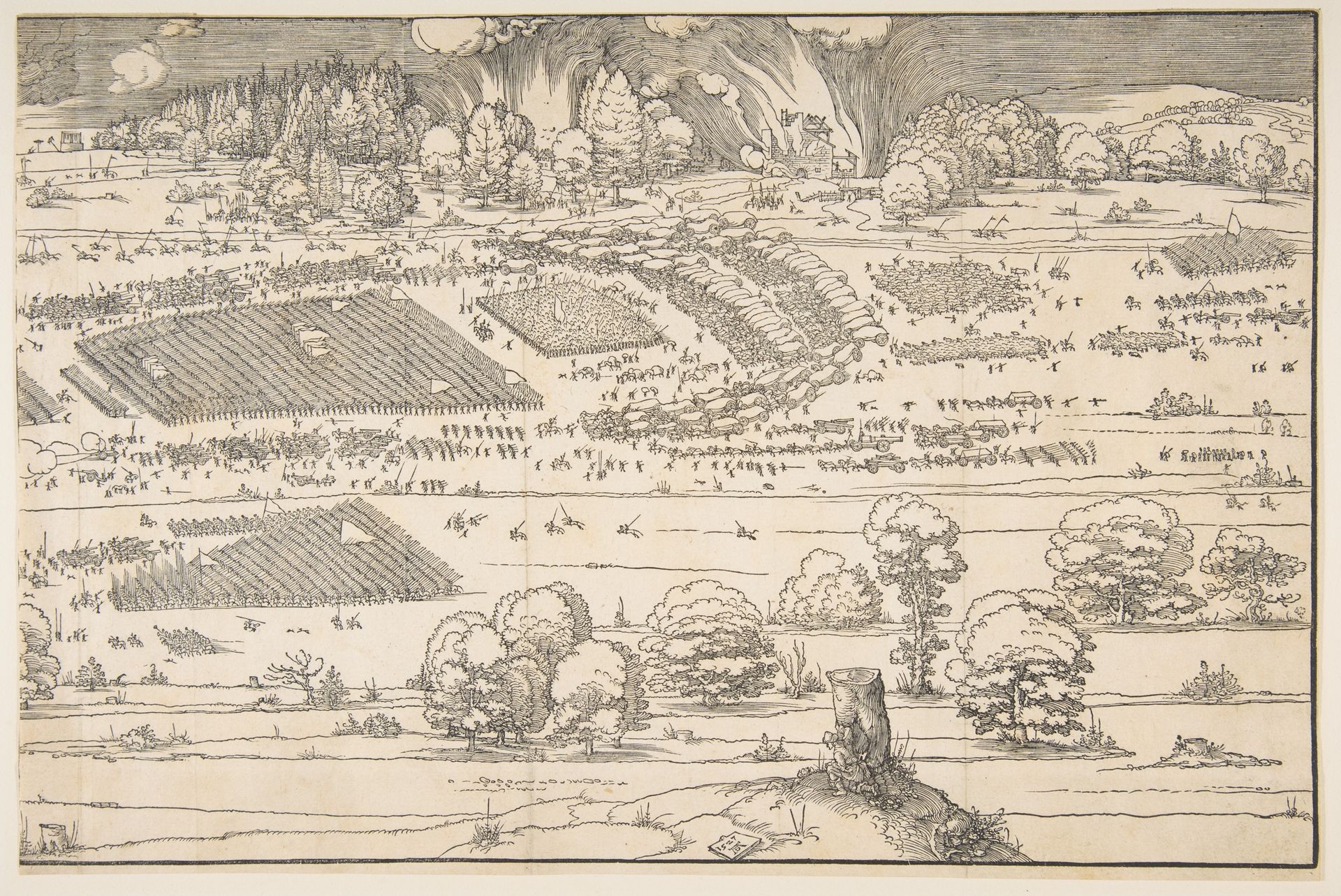 The Siege of a Fortress by Albrecht Durer