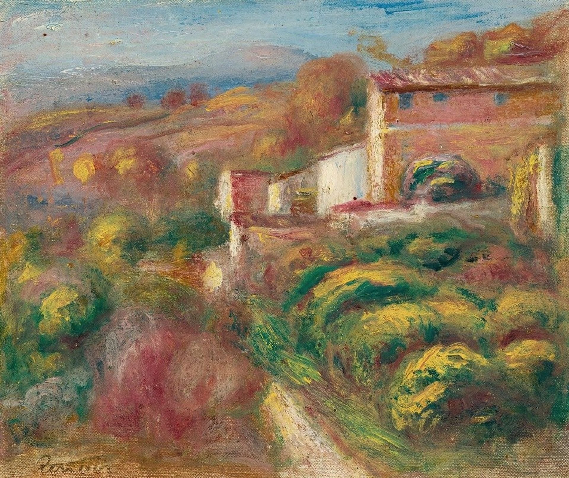 Maison De La Poste by Pierre-Auguste Renoir