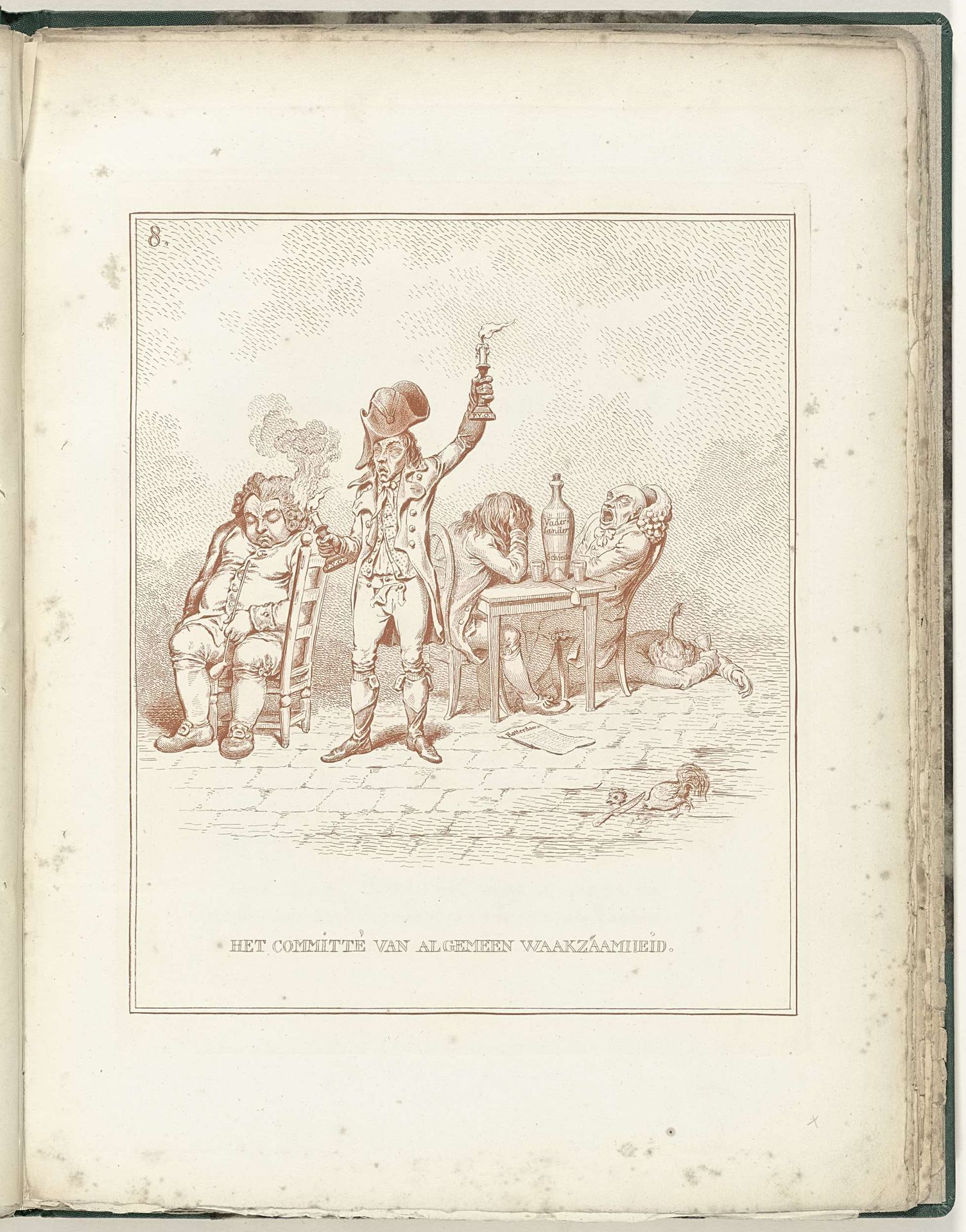Comité van Algemene Waakzaamheid, 1795 by James Gillray