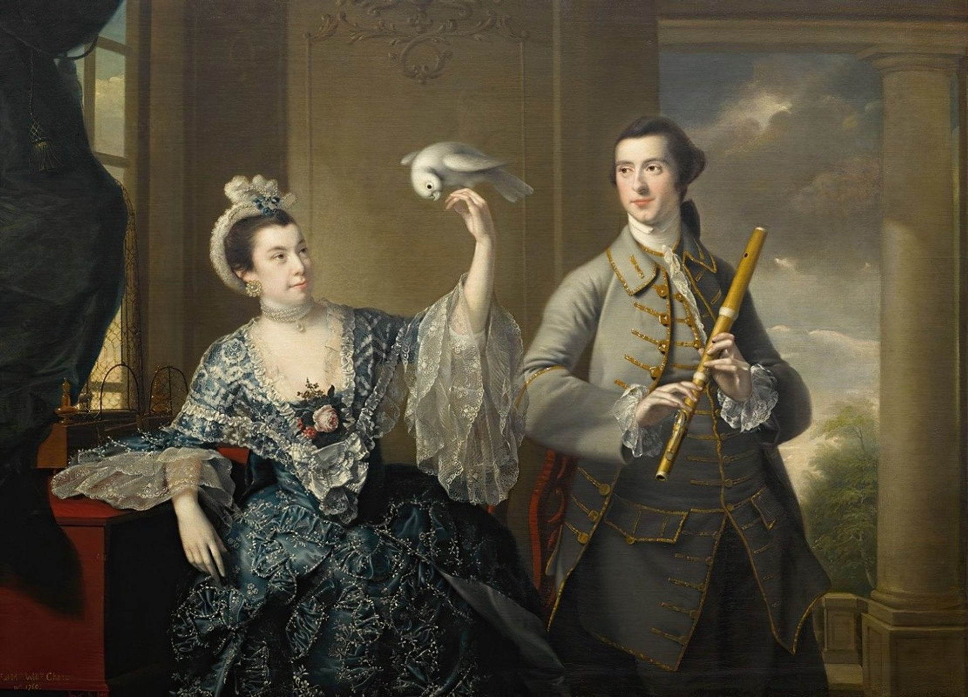 Mr. and Mrs. William Chase by Joseph Wright of Derby