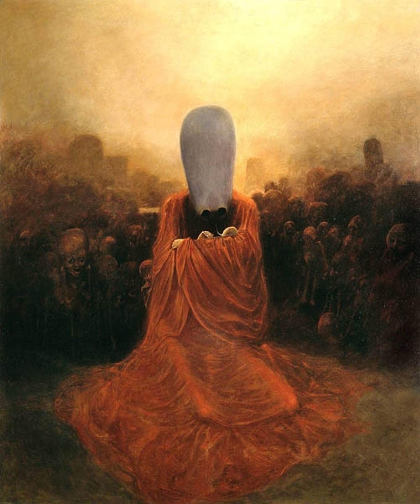 Untitled by Zdzislaw Beksinski