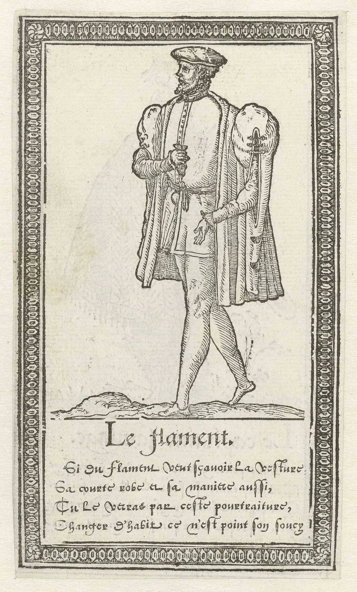 Recueil de la diversité des habits (A Collection of the Various Styles of Clothing) by François Desprez
