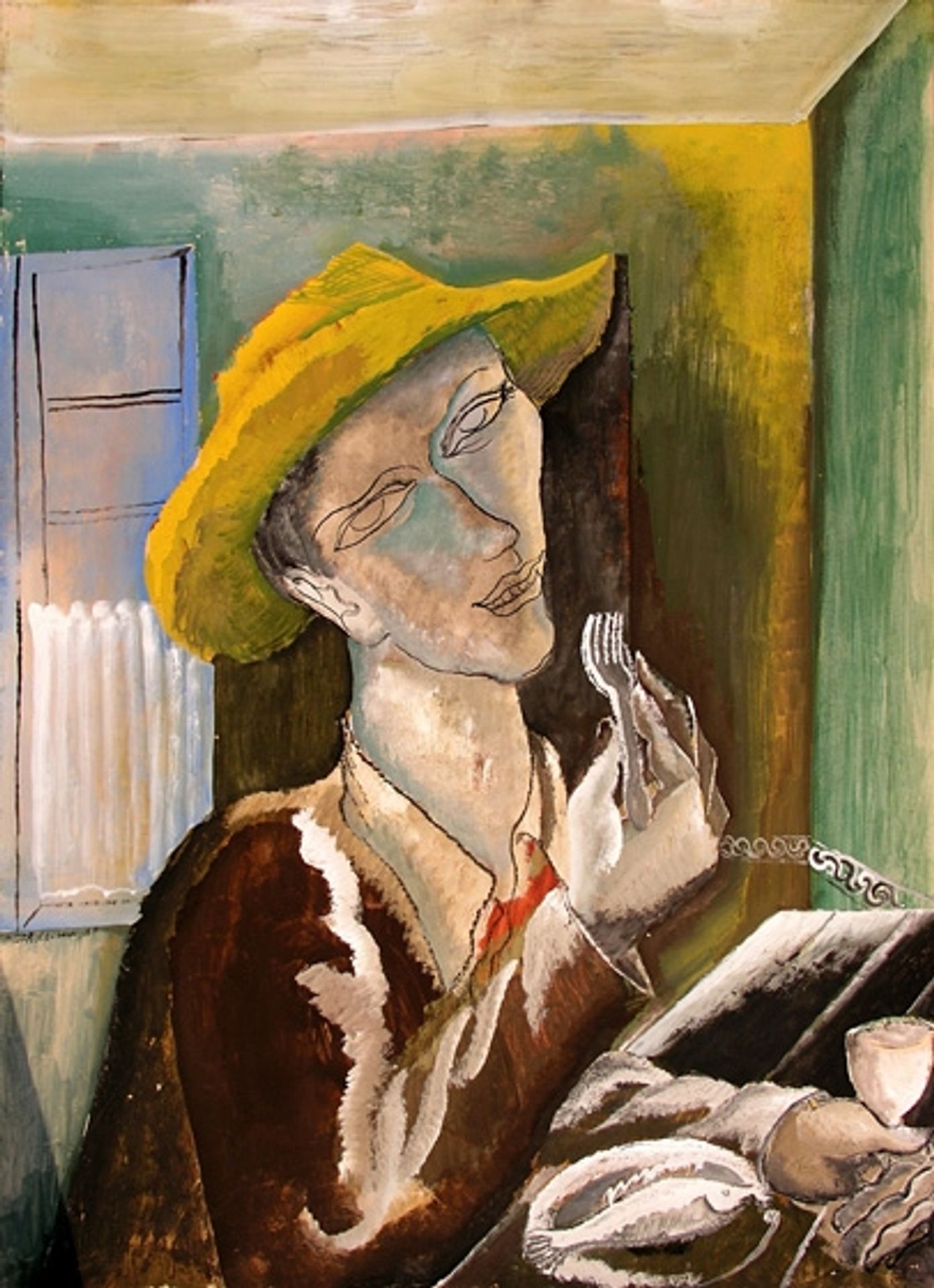 Man with the Yellow Hat by Ossip Zadkine