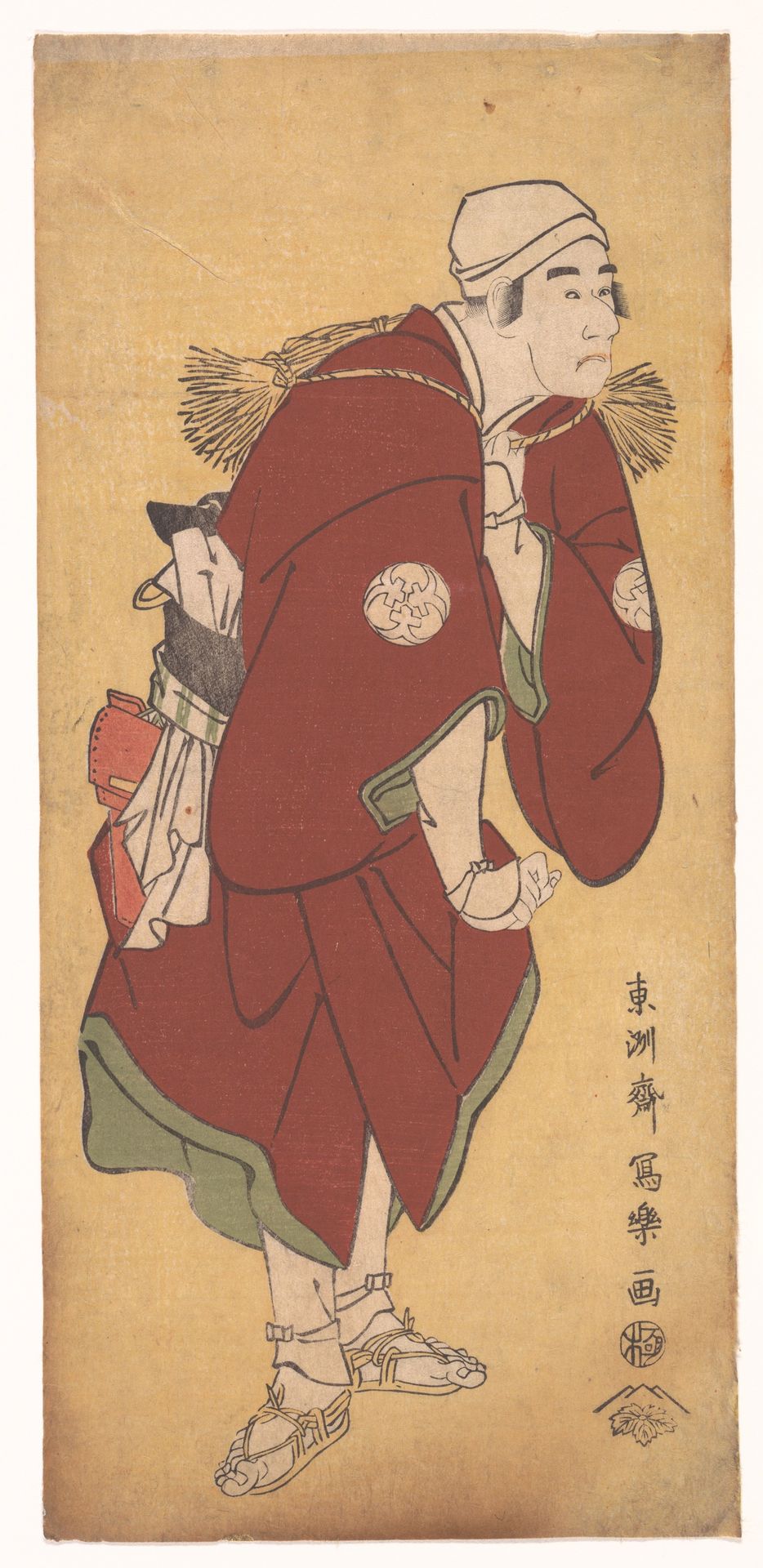 Bandō Mitsugorō II as the Farmer Asakusa no Jirōsaku by Tōshūsai Sharaku