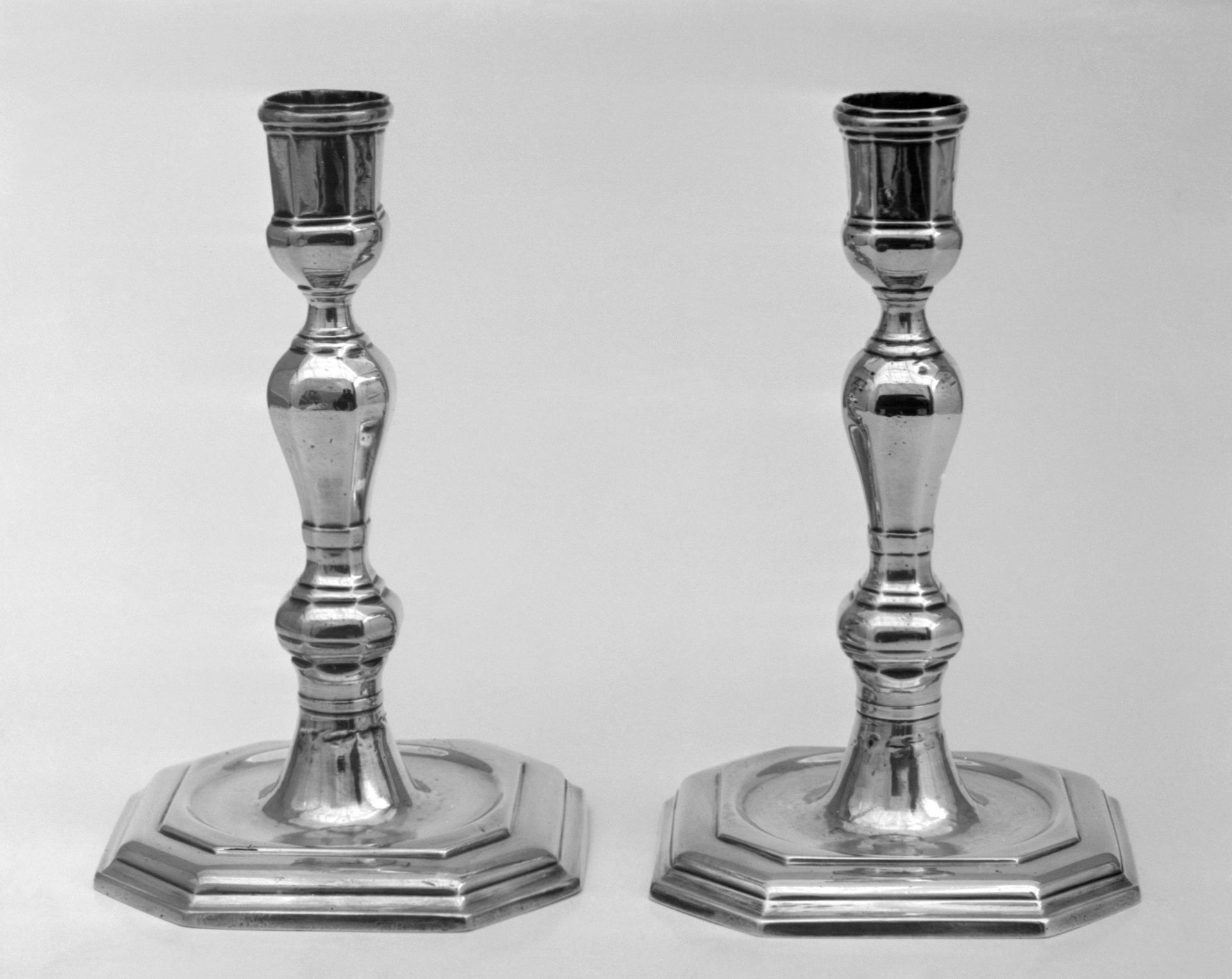 Pair of candlesticks by Joseph Moillet