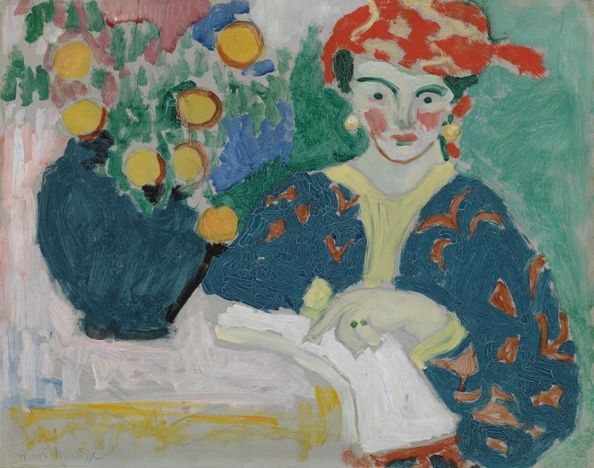 The Madras by Henri Matisse