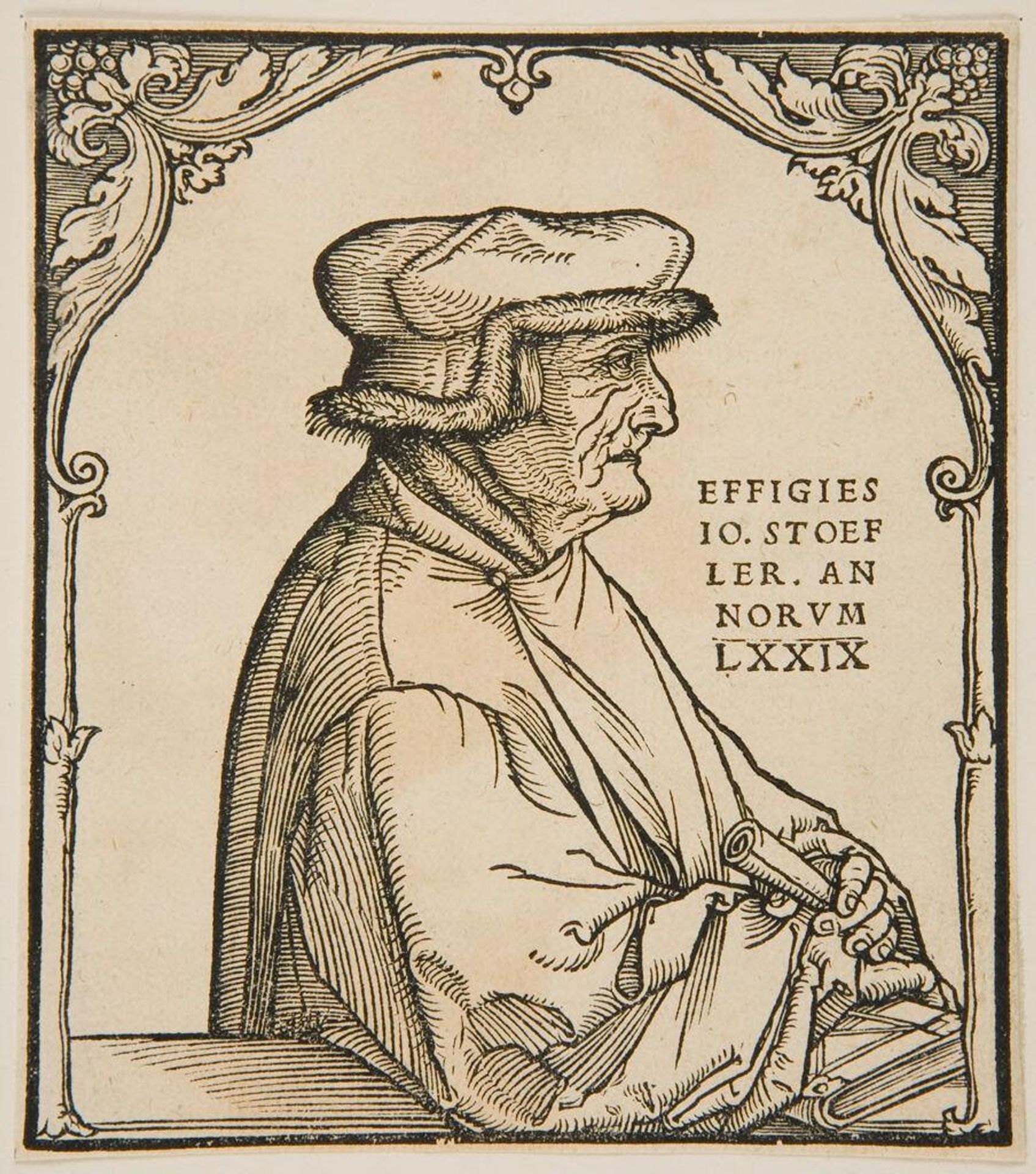 Johann Stoefler by Hans Holbein the Younger