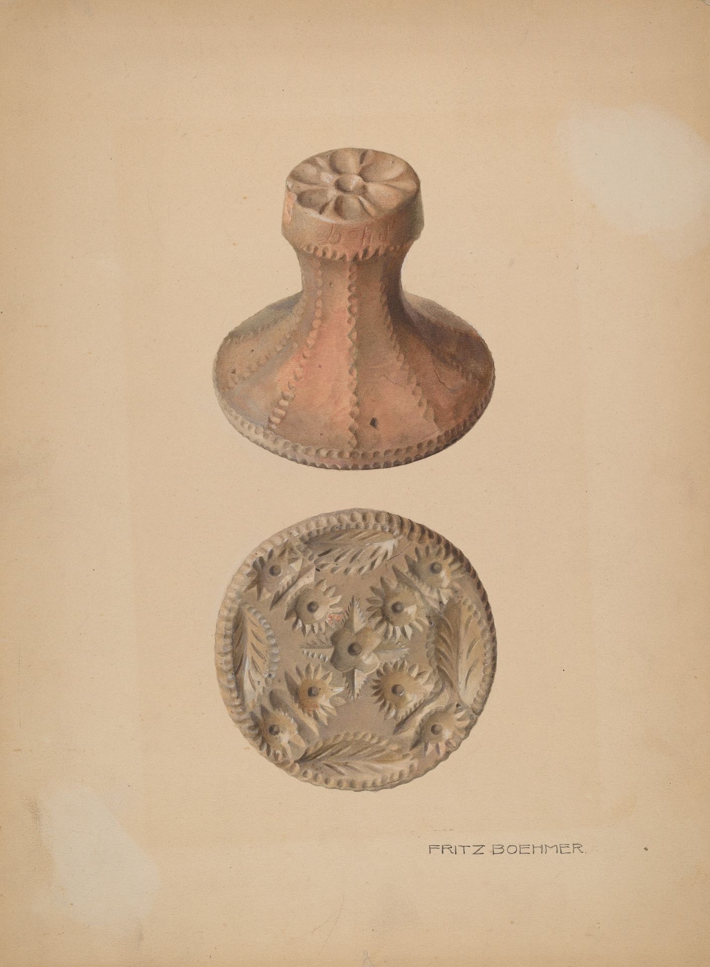 Double Mold by Fritz Boehmer