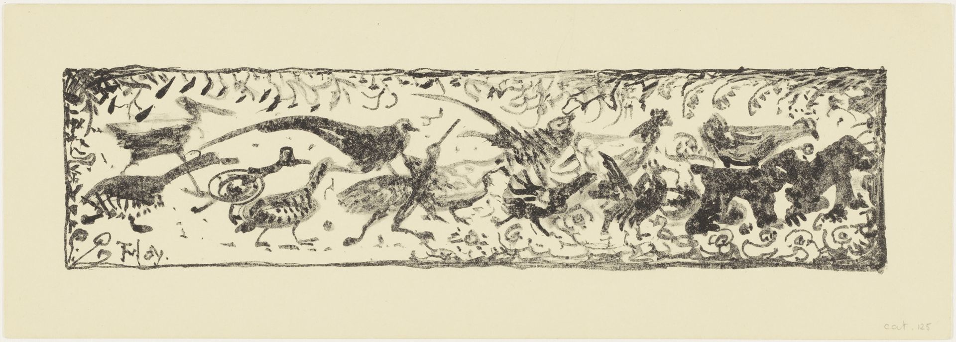 Vogels en apen by Theo van Hoytema