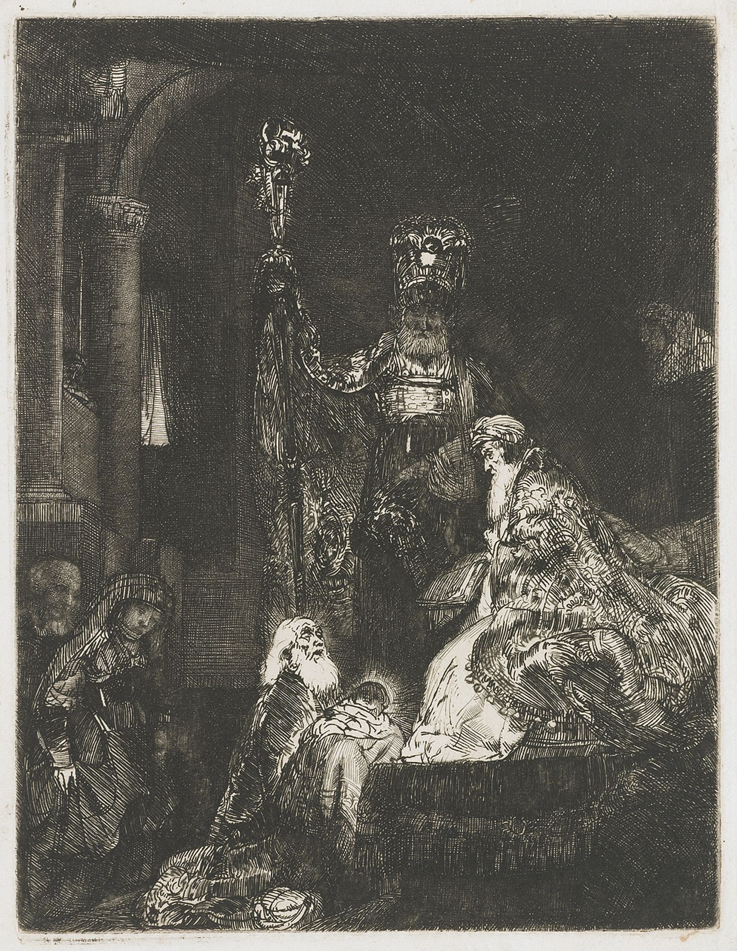Presentation in the Temple by Rembrandt van Rijn