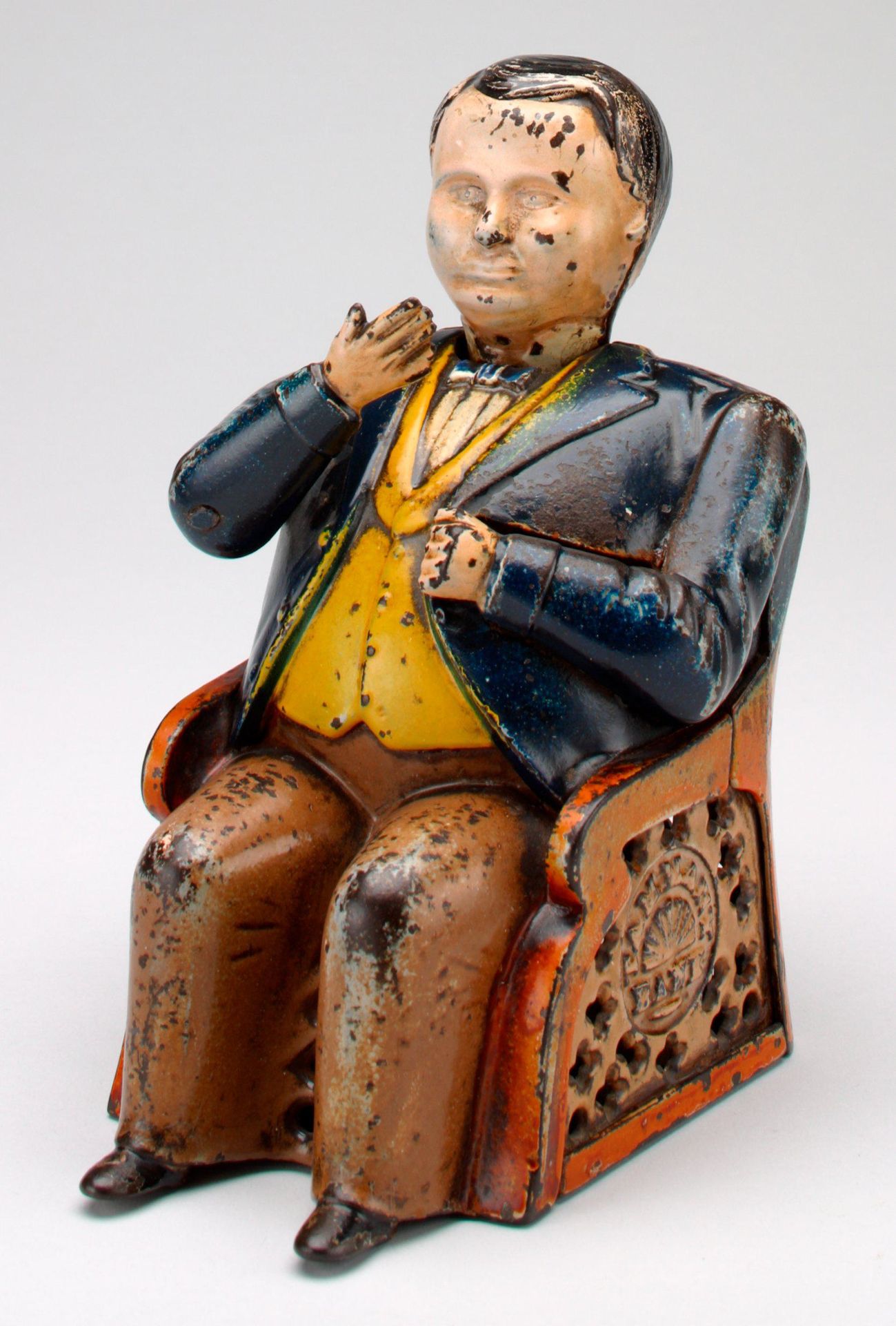 -Tammany Bank- or -Little Fat Man- mechanical bank by John Hall