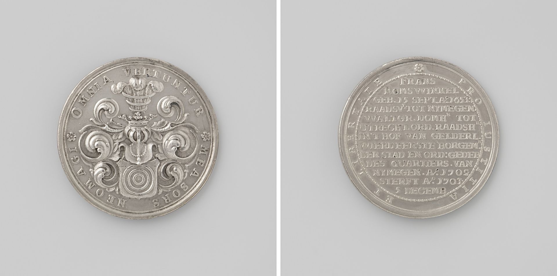 Overlijden van Frans Romswinkel, burgemeester van Nijmegen by Anonymous