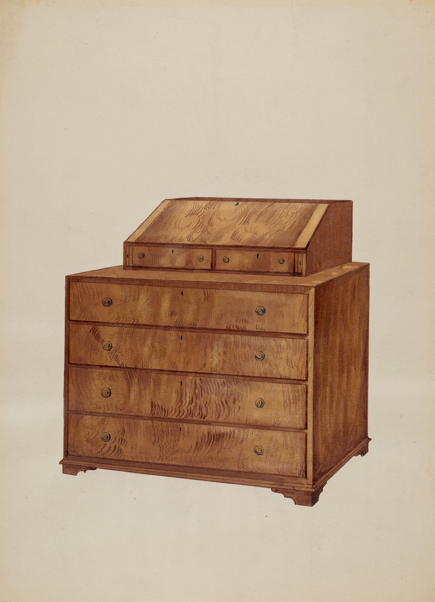 Scrutoir or Butler's Desk by Fred Weiss