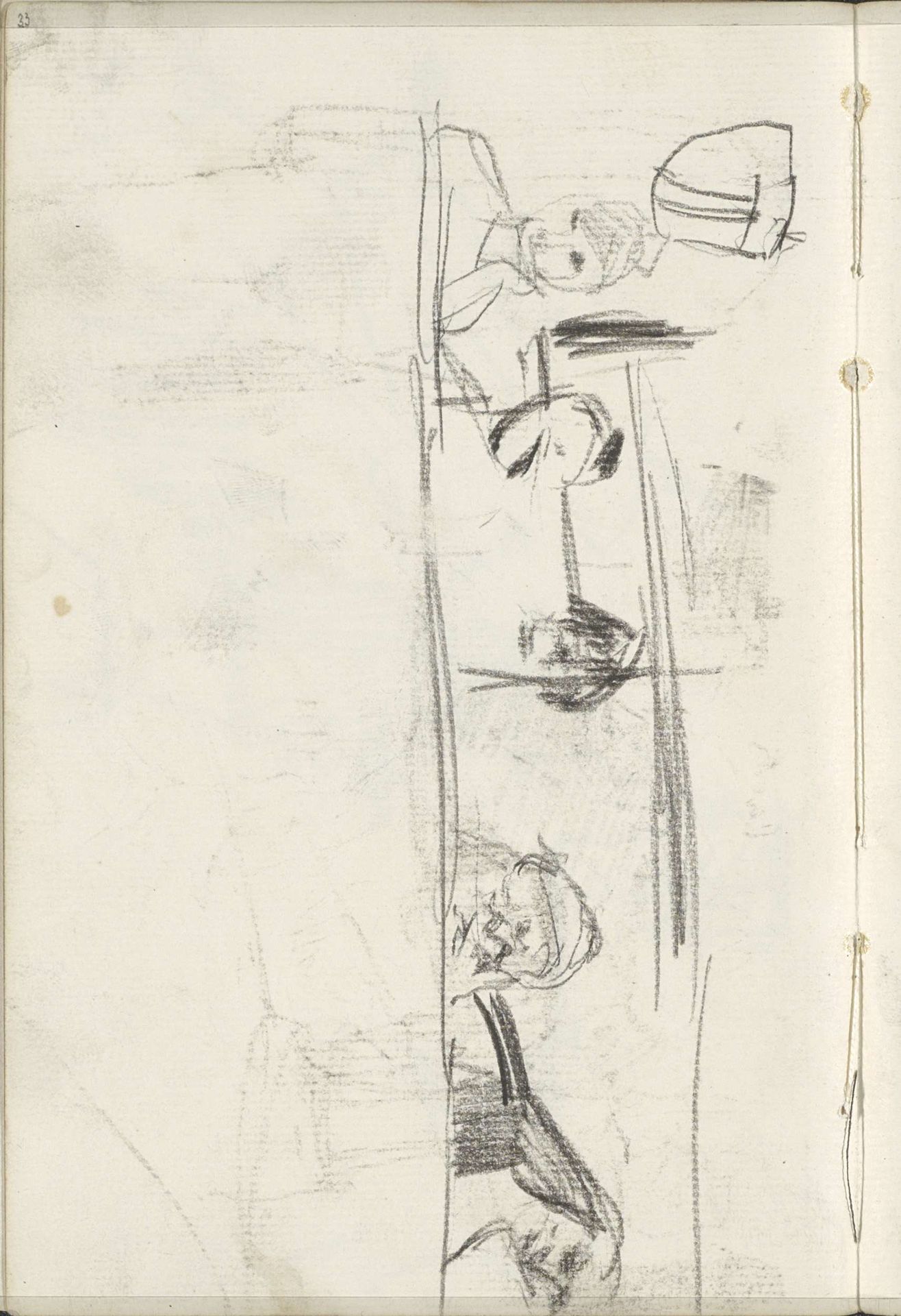 Vrouwen, mogelijk in een theater by George Hendrik Breitner