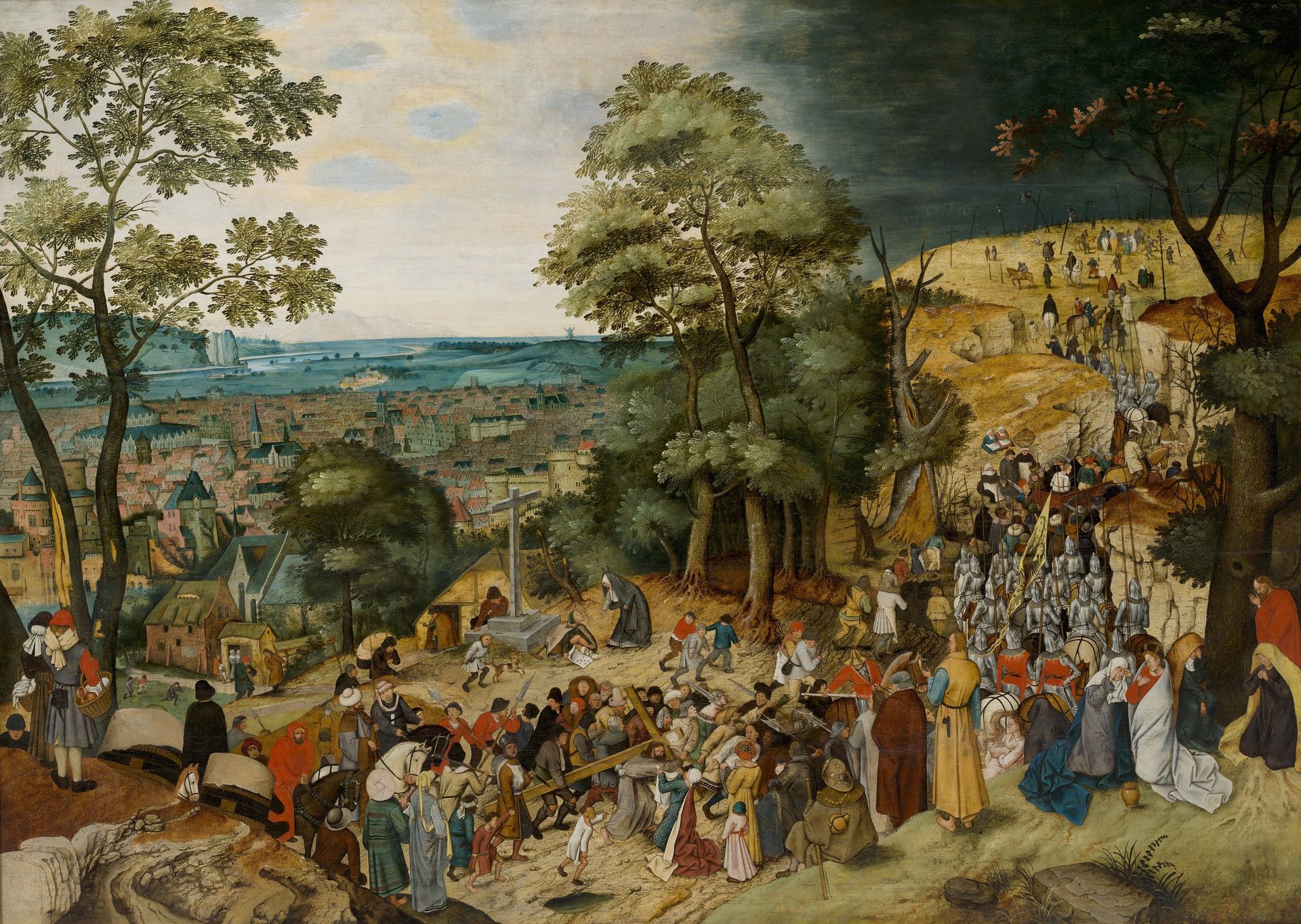 Christ Carrying the Cross by Pieter Brueghel the Younger