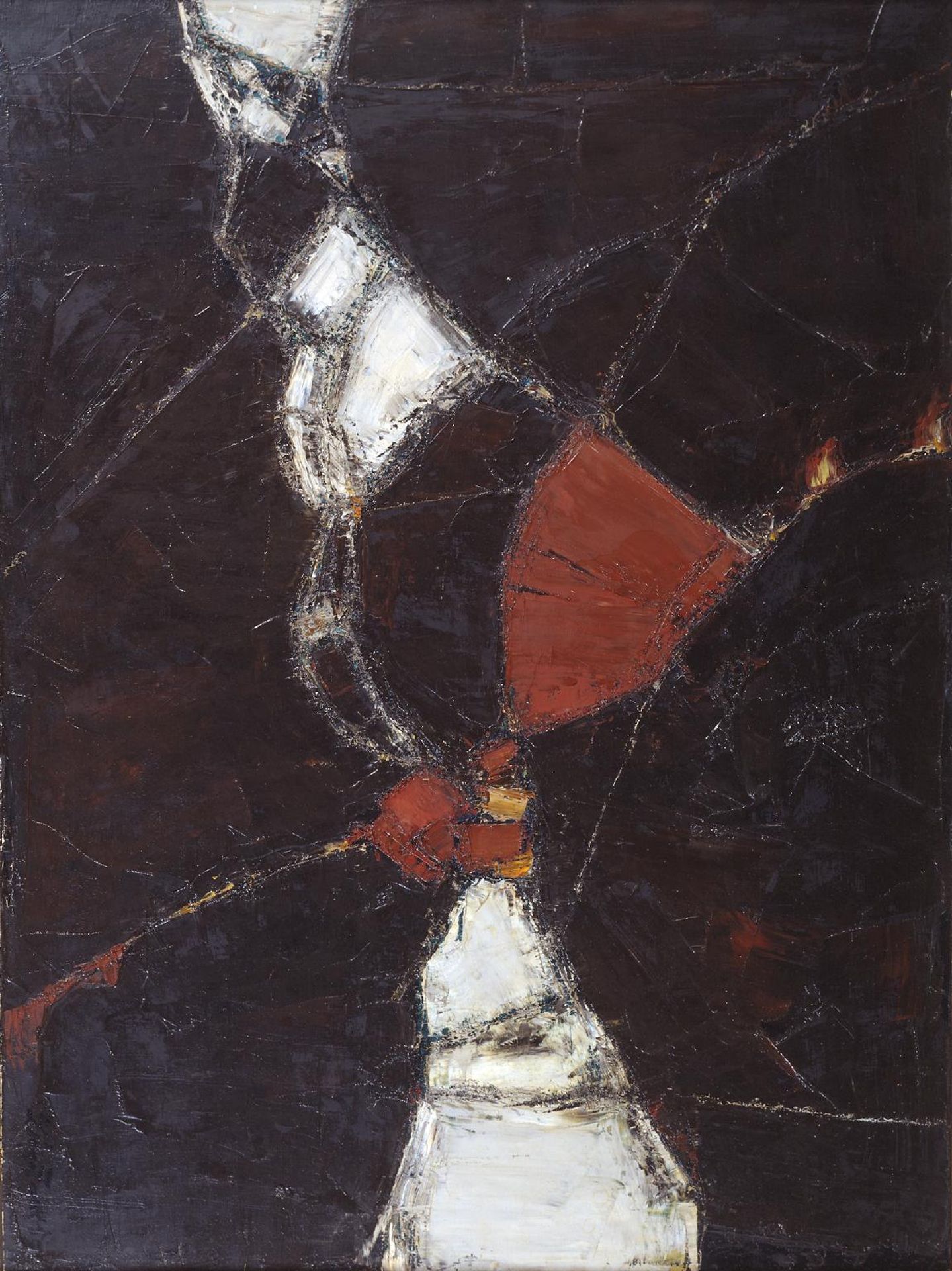 Painting by  Leon Zack
