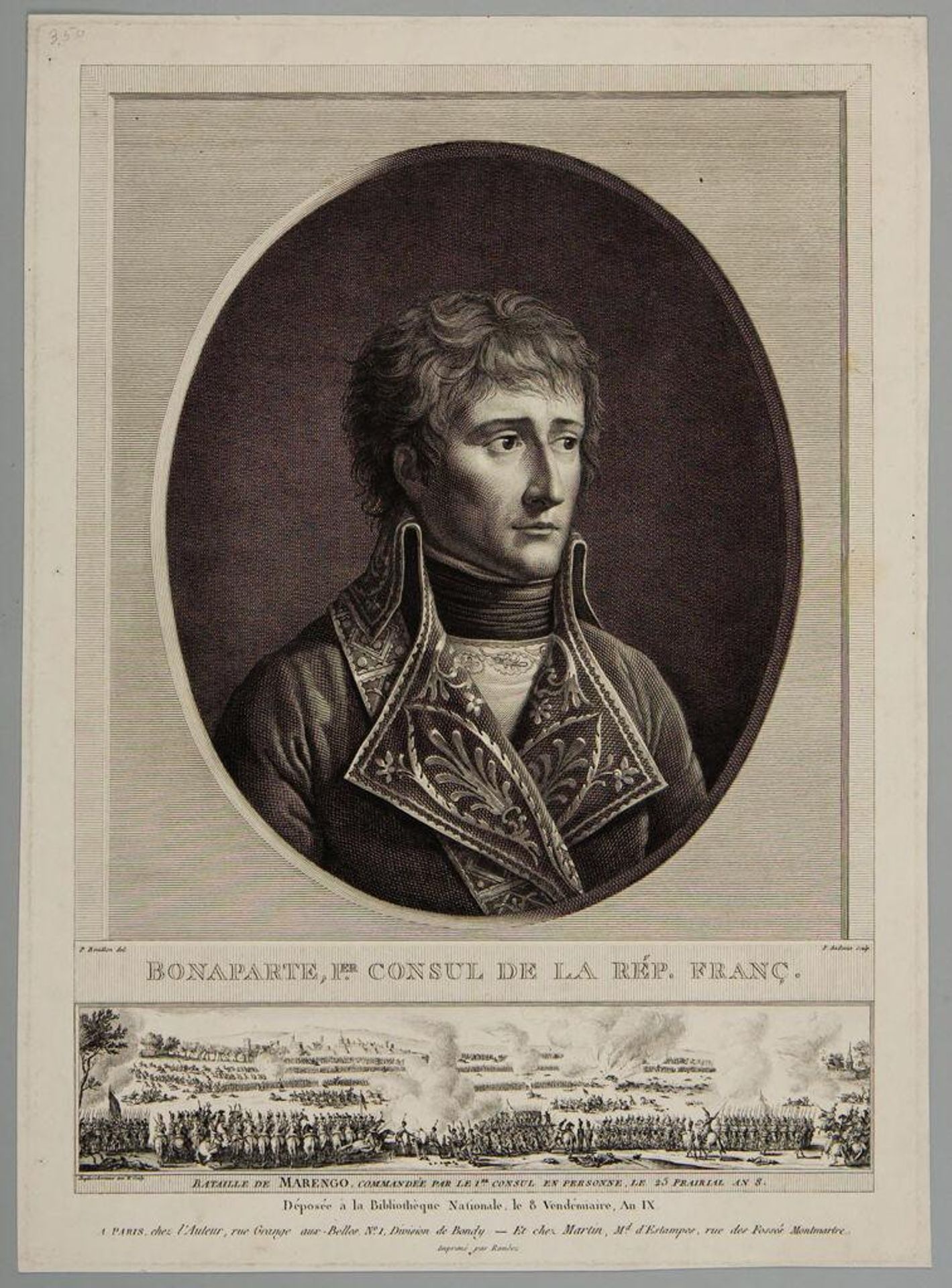 Bonaparte First Council of the French Republic by Pierre Audouin