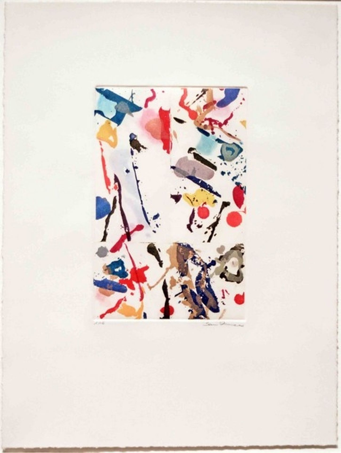 Untitled by Sam Francis