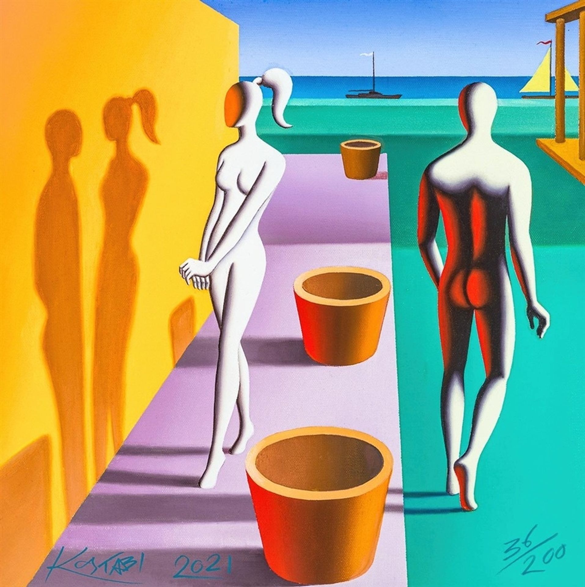 Love at First Sight - Mark Kostabi | Artera | AskArtera