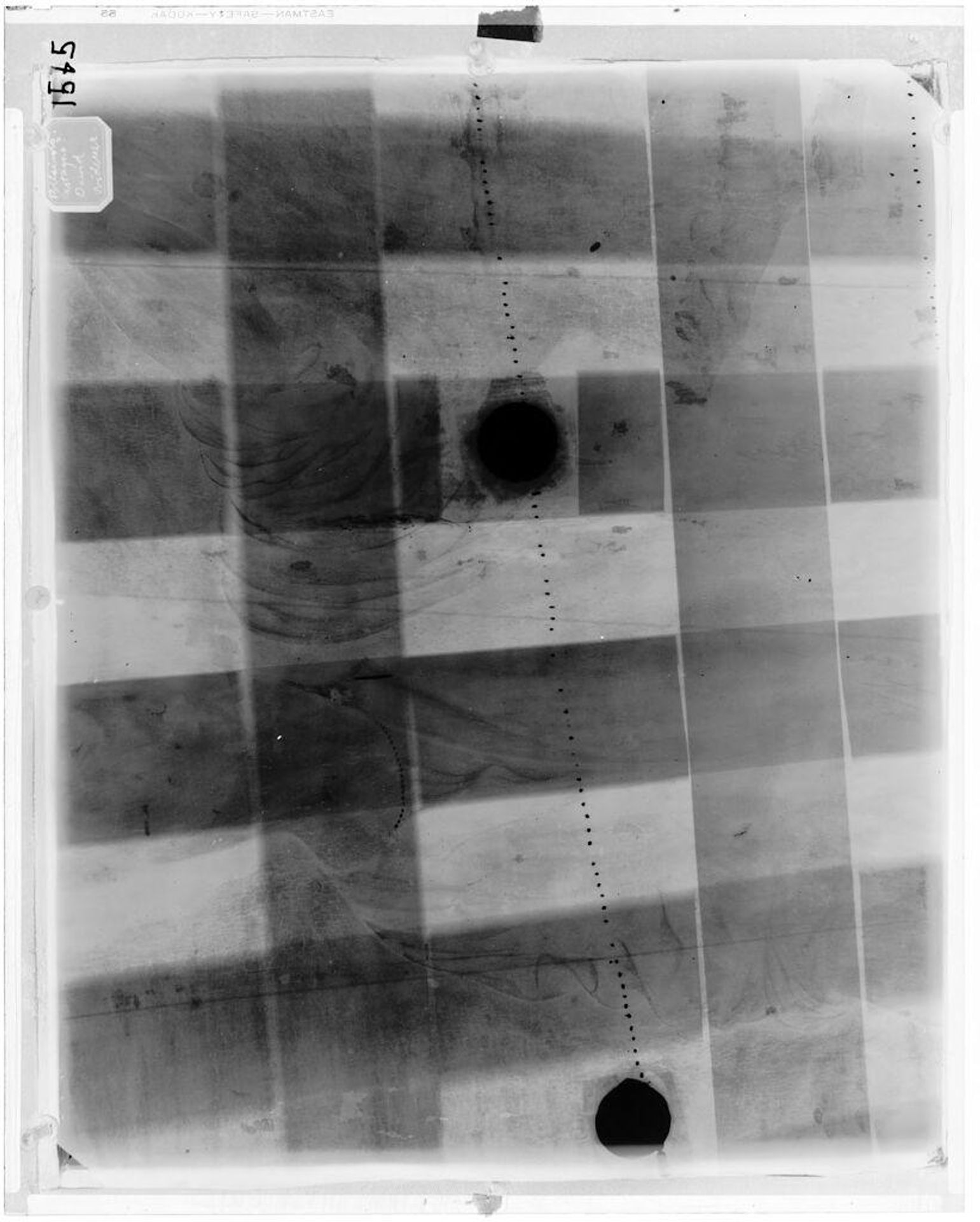 X-radiograph(s) of "David" by Artist of original: Andrea del Castagno