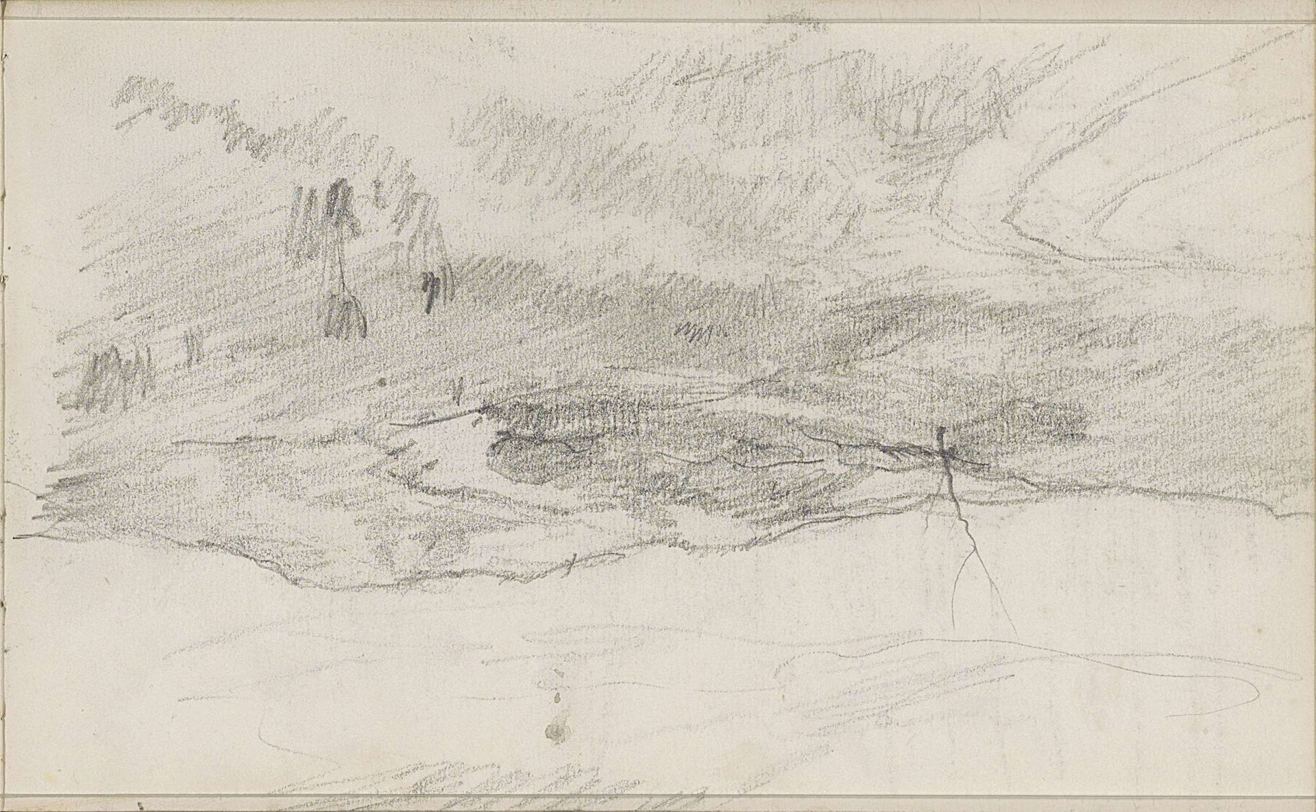 Heuvellandschap by Anton Mauve