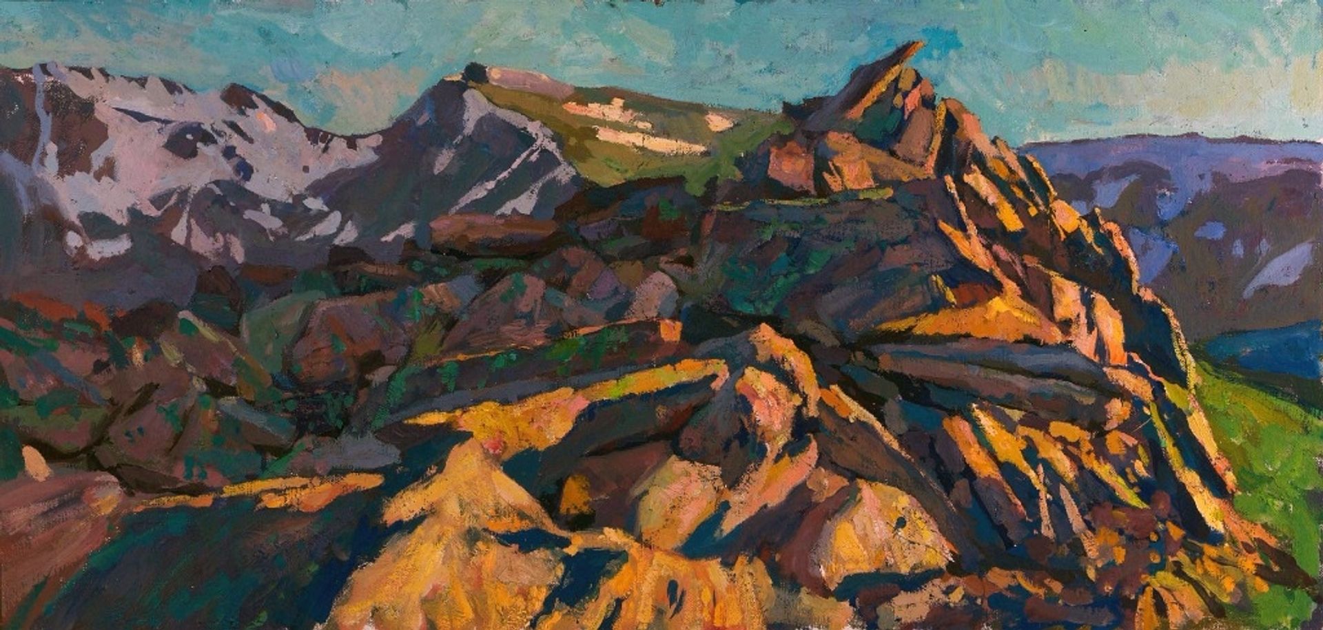 Sunset in the Rockies by Timur Akhriev