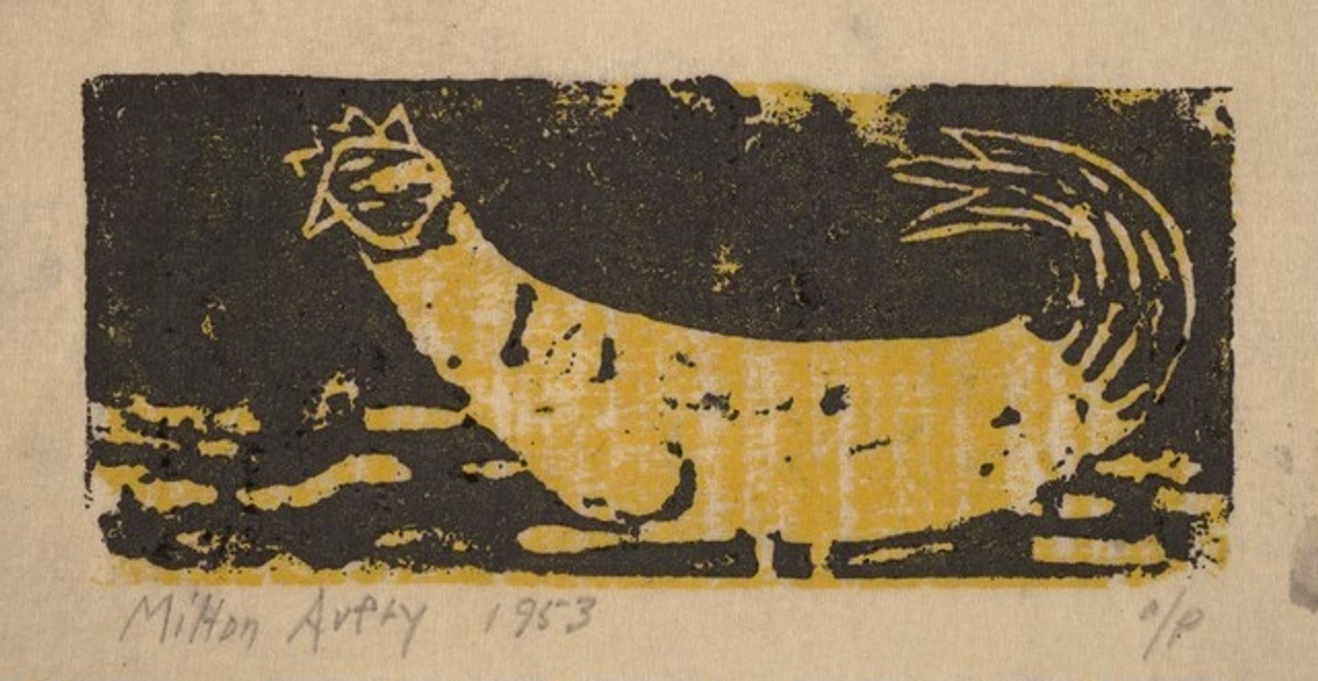 Silly Hen by Milton Avery