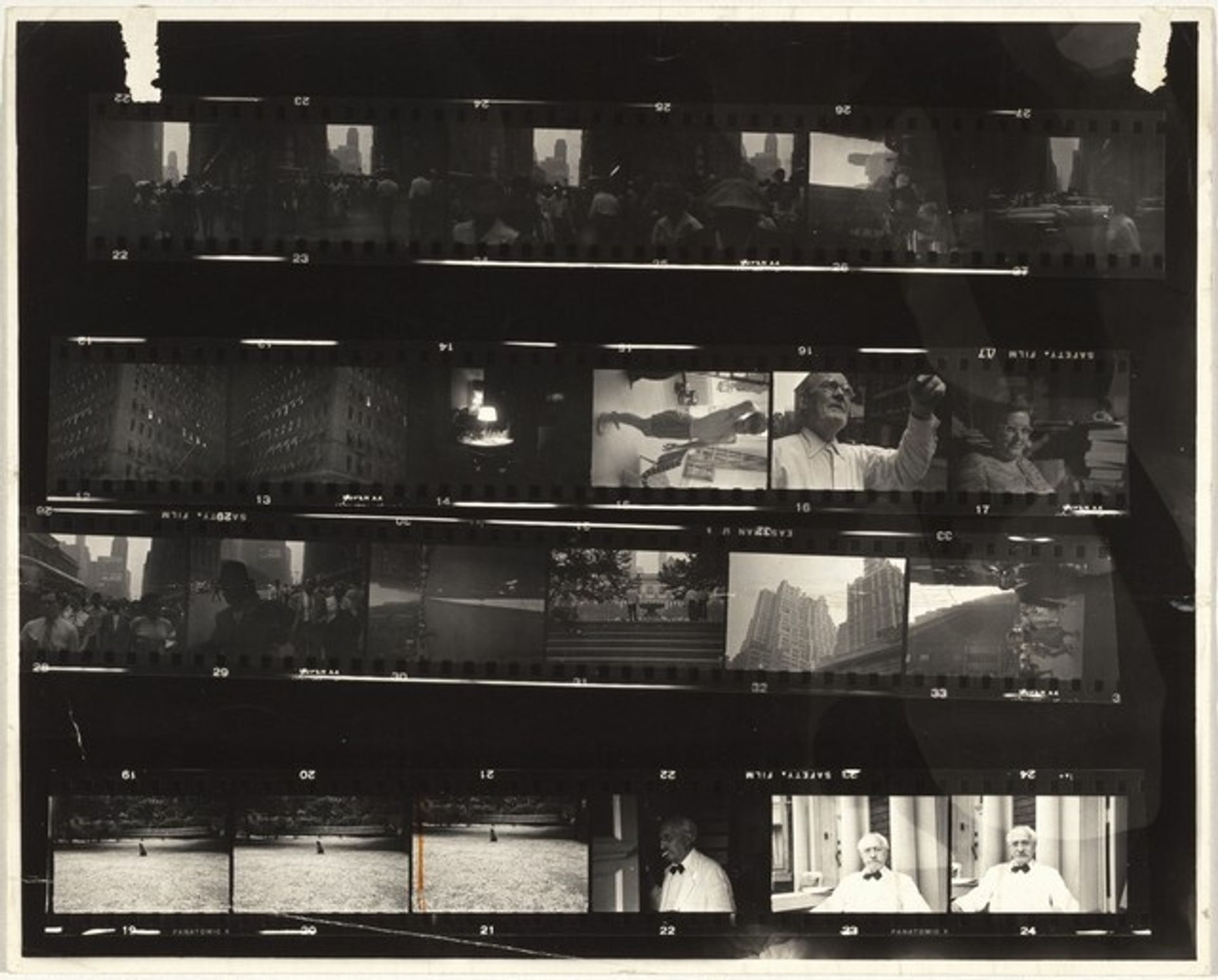 Early New York City no number by Robert Frank