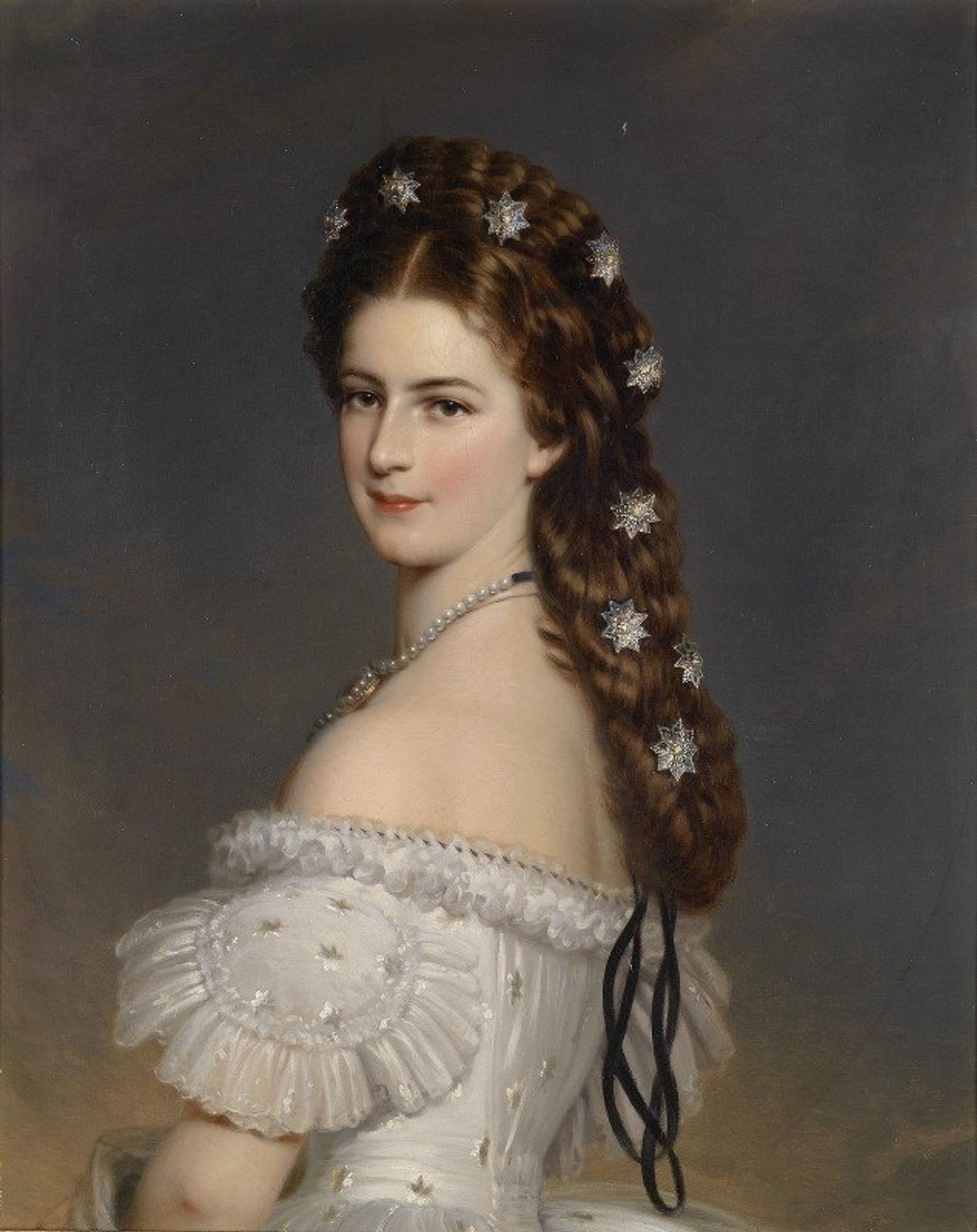 購入禁止Kaiserin Elisabeth im Galakleid 複製画 購入禁止Kaiserin Elisabeth im Galakleid 複製画 購入禁止
