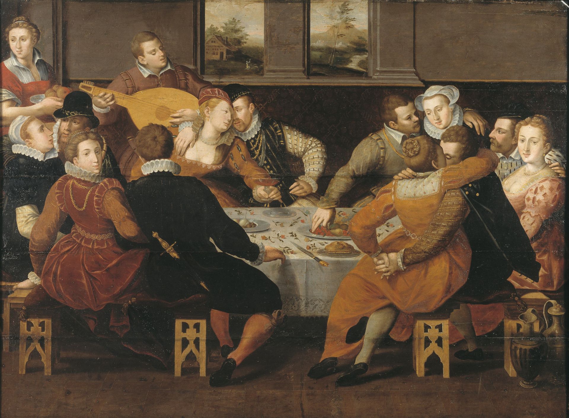 Sinful Mankind Surprised by the Day of Judgment by Dirck Barendsz