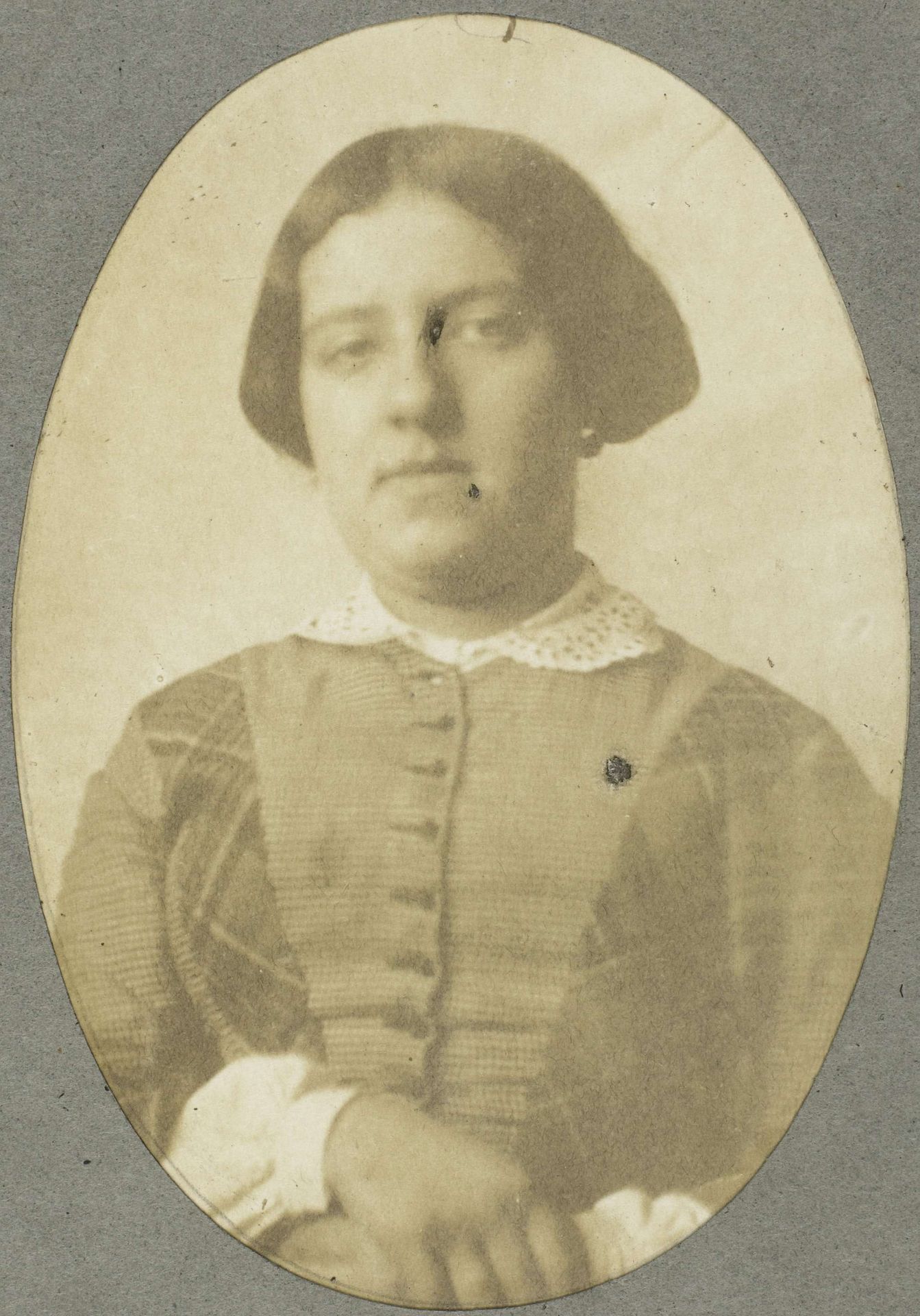 Portret van Charlotte Asser by Eduard Isaac Asser