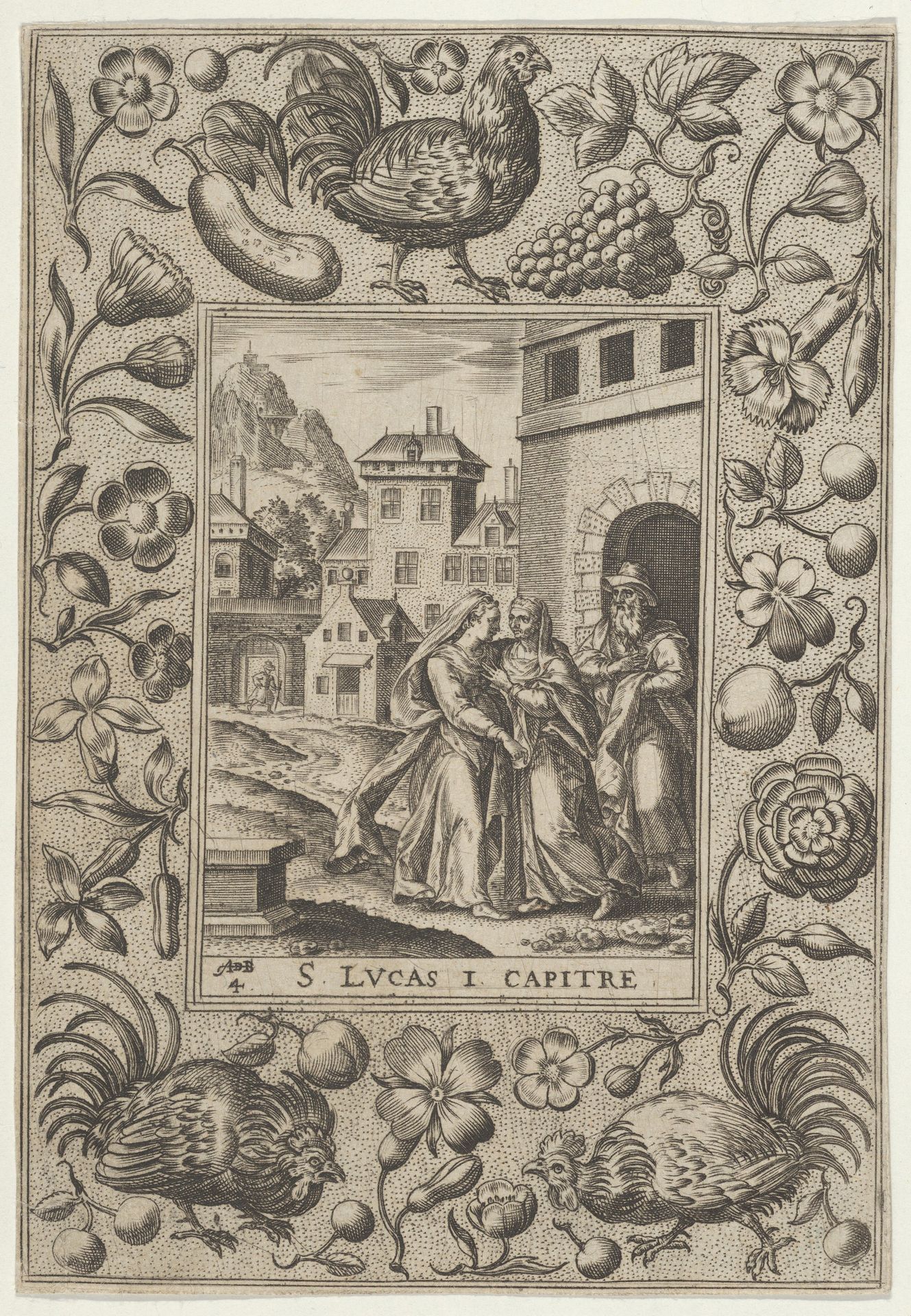 The Visitation by Abraham de Bruyn