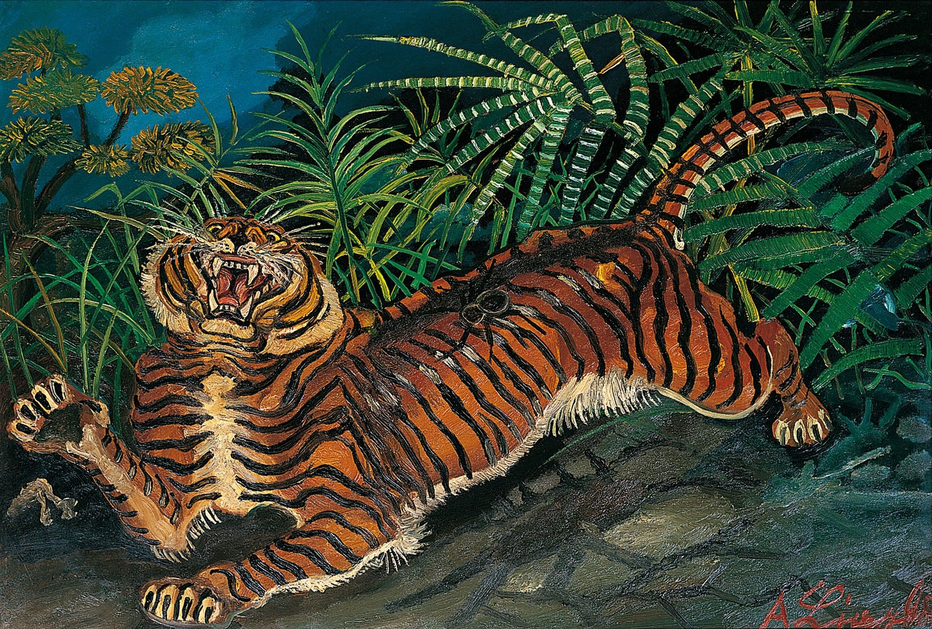 Tiger- by Antonio Ligabue