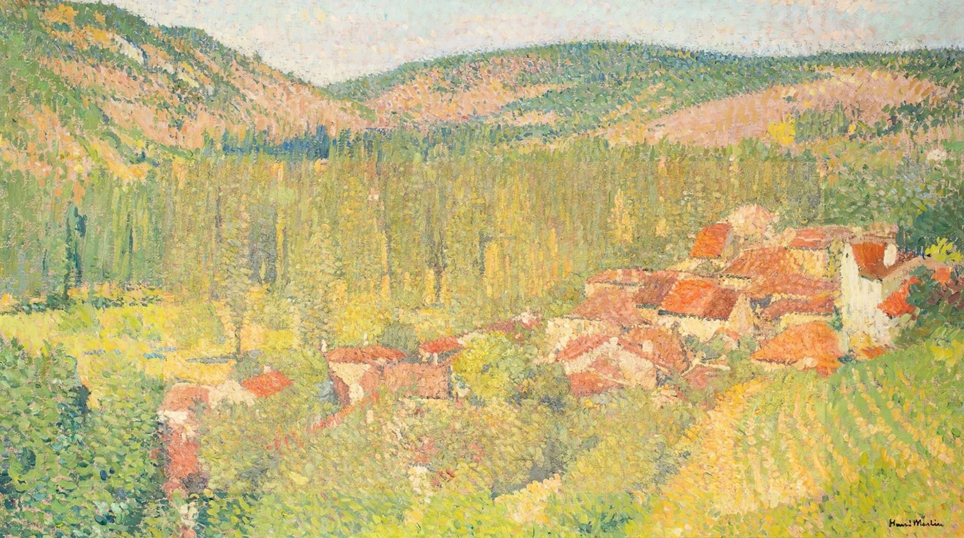 Vue de Labastide-du-Vert by Henri Martin